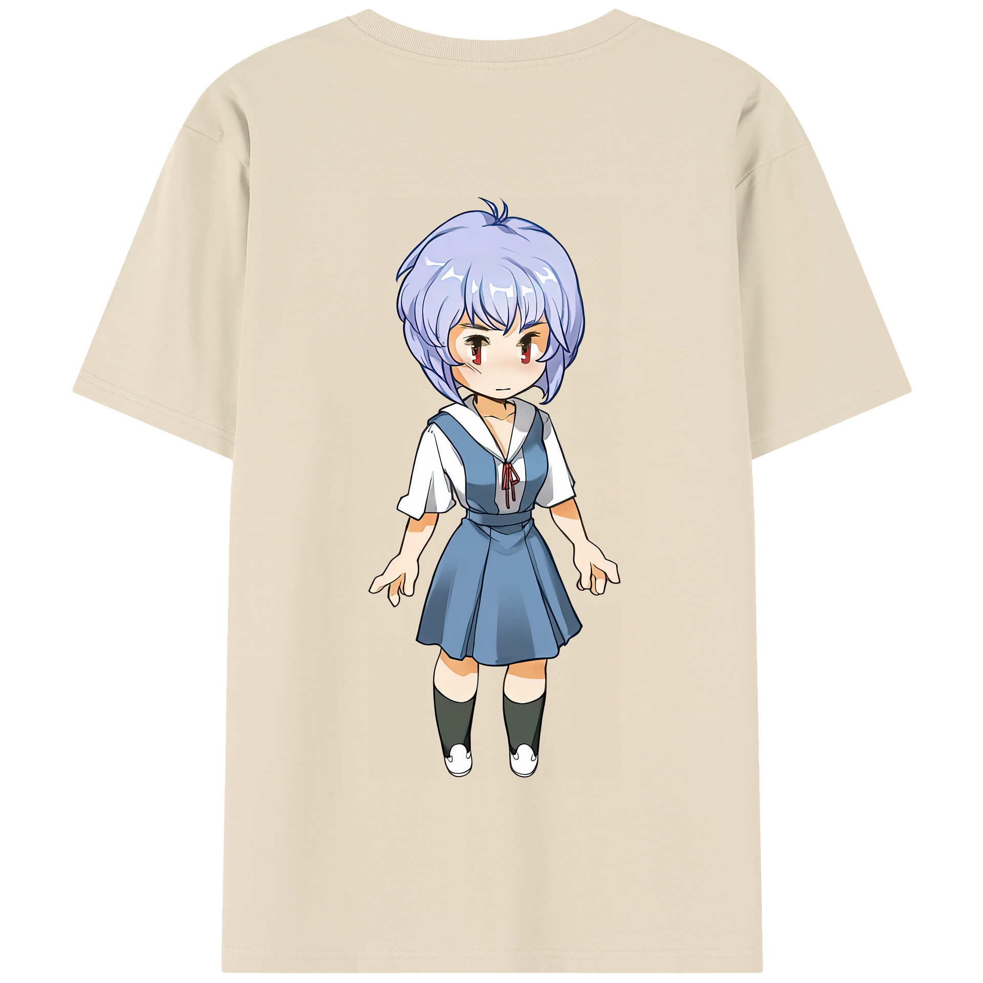 （画像用） EVA 新世紀エヴァンゲリオン 綿100％半袖Tシャツ（背面プリント）