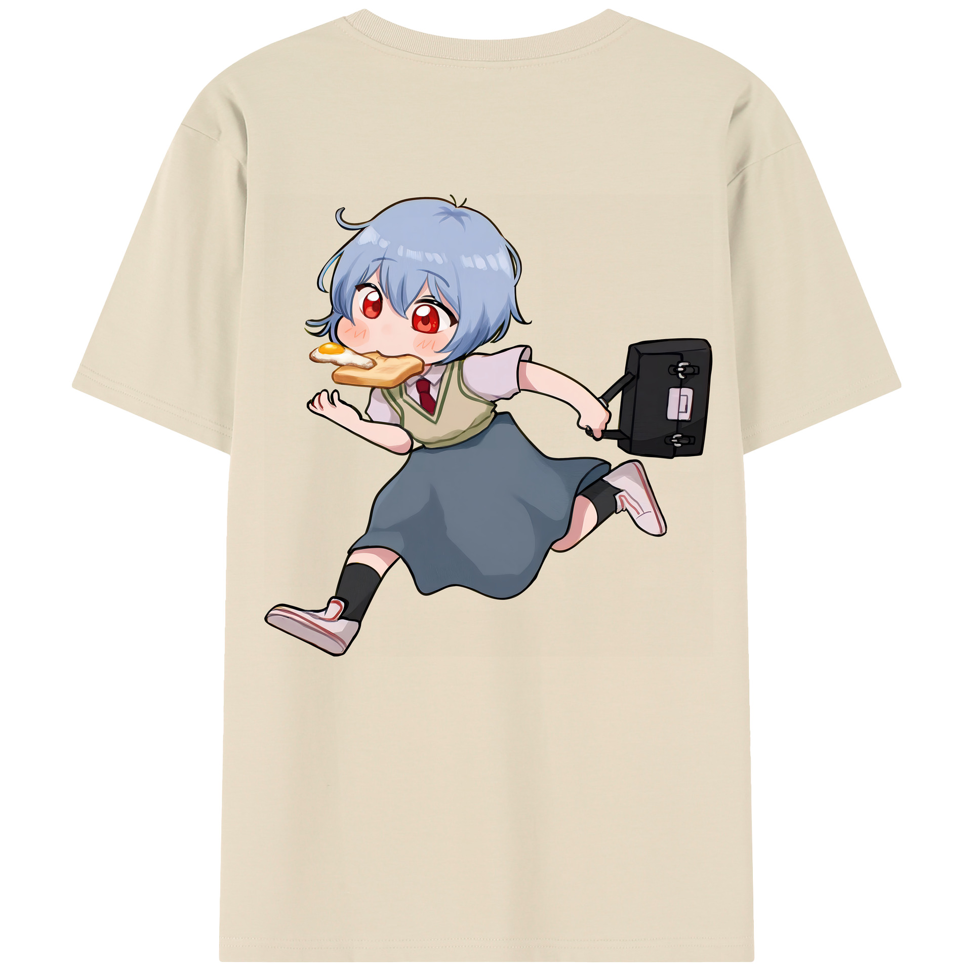 （画像用） EVA 新世紀エヴァンゲリオン 綿100％半袖Tシャツ（背面プリント）