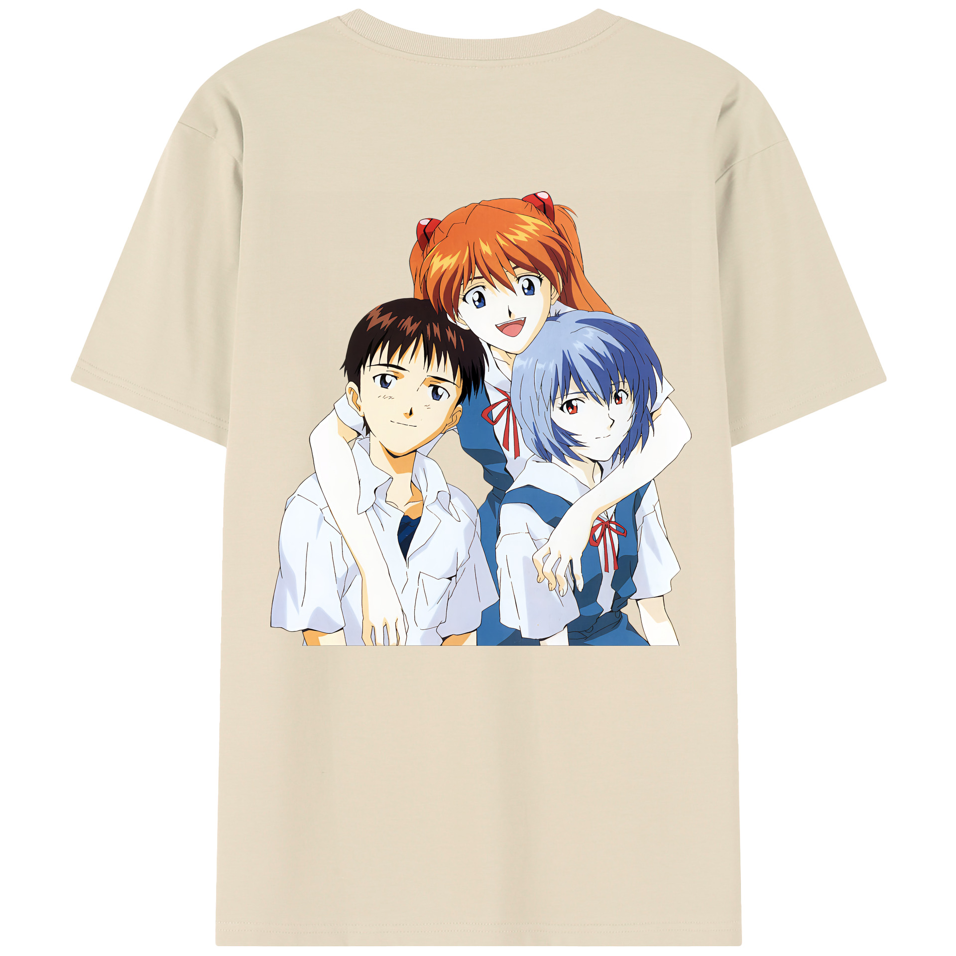 （画像用） EVA 新世紀エヴァンゲリオン 綿100％半袖Tシャツ（背面プリント）