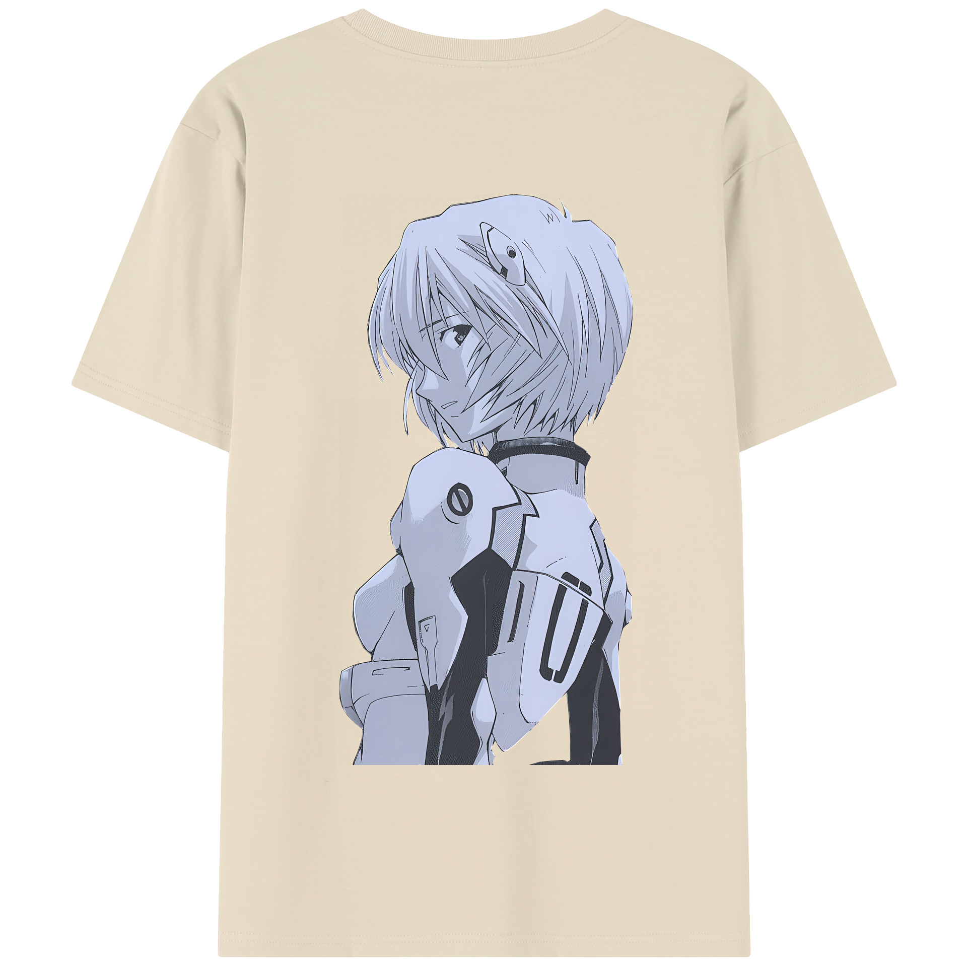 （画像用） EVA 新世紀エヴァンゲリオン 綿100％半袖Tシャツ（背面プリント）