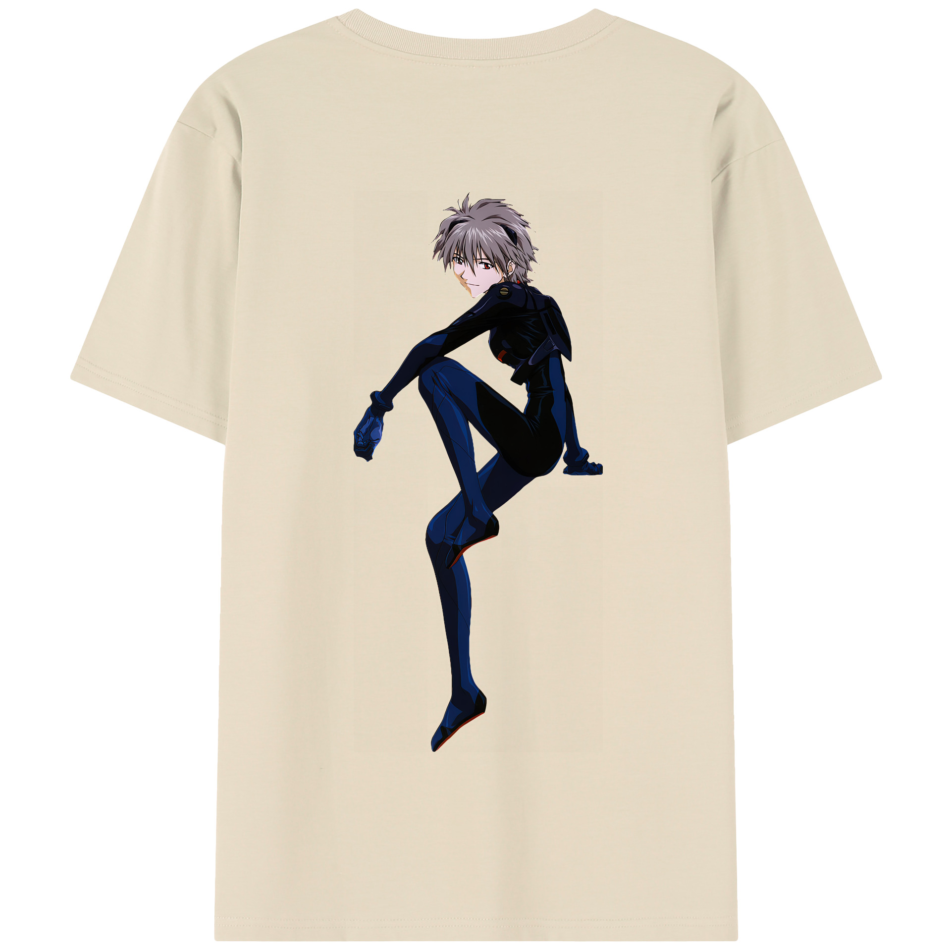 （画像用） EVA 新世紀エヴァンゲリオン 綿100％半袖Tシャツ（背面プリント）