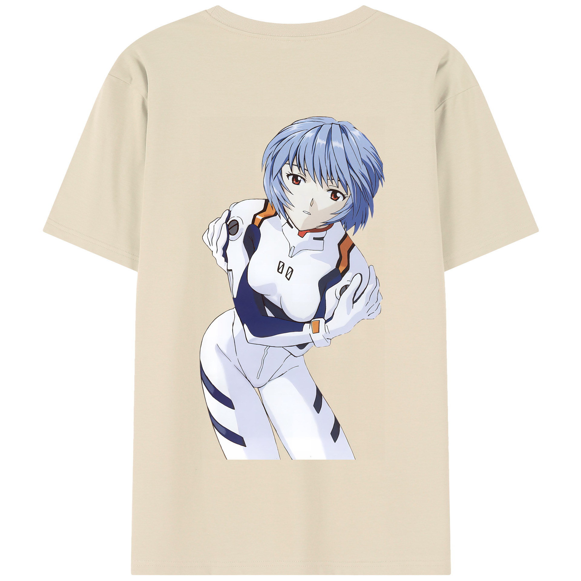 （画像用） EVA 新世紀エヴァンゲリオン 綿100％半袖Tシャツ（背面プリント）