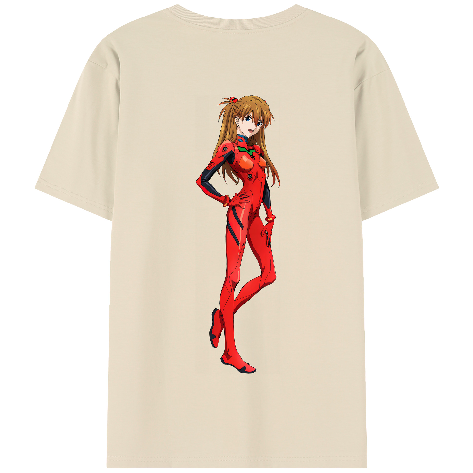 （画像用） EVA 新世紀エヴァンゲリオン 綿100％半袖Tシャツ（背面プリント）