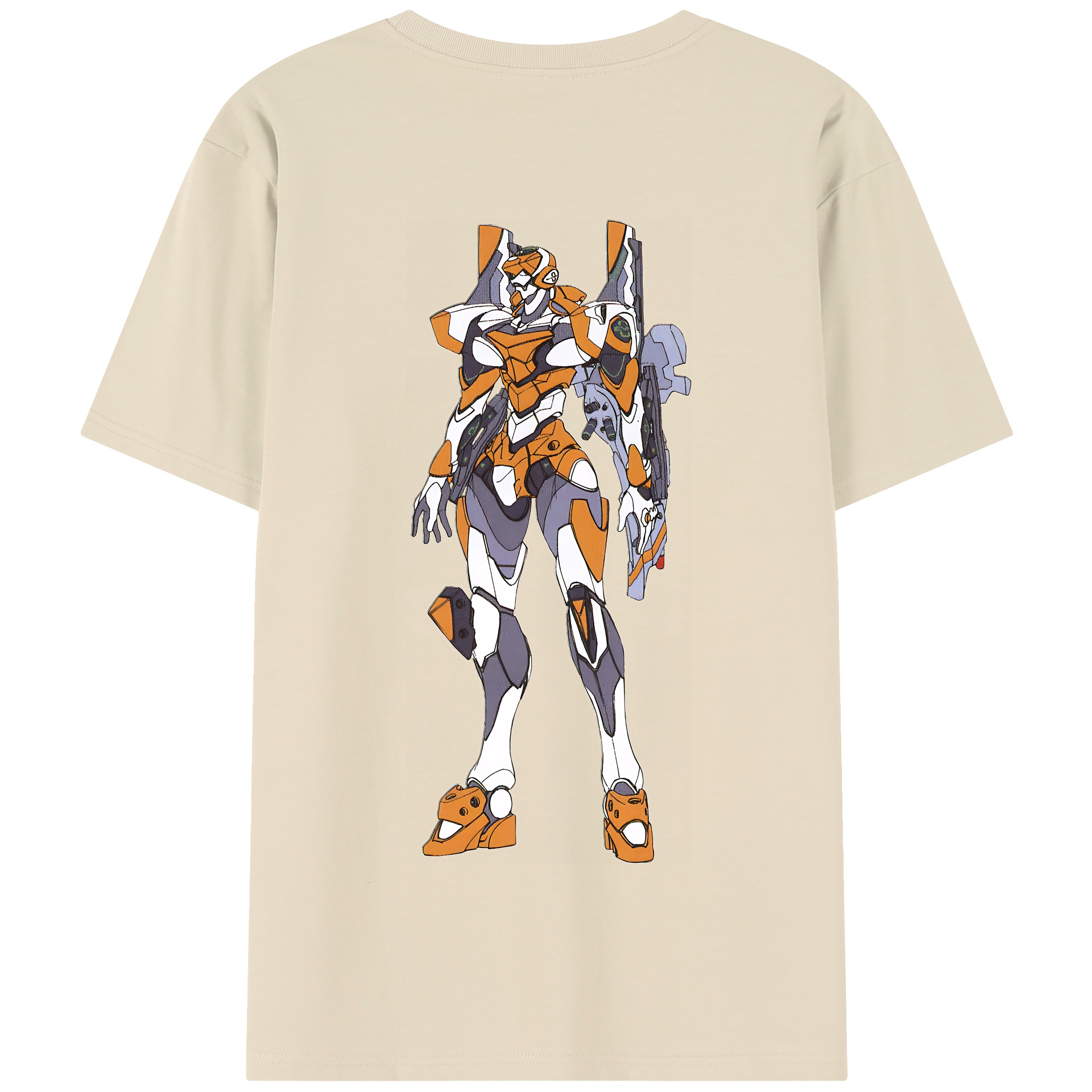 （画像用） EVA 新世紀エヴァンゲリオン 綿100％半袖Tシャツ（背面プリント）