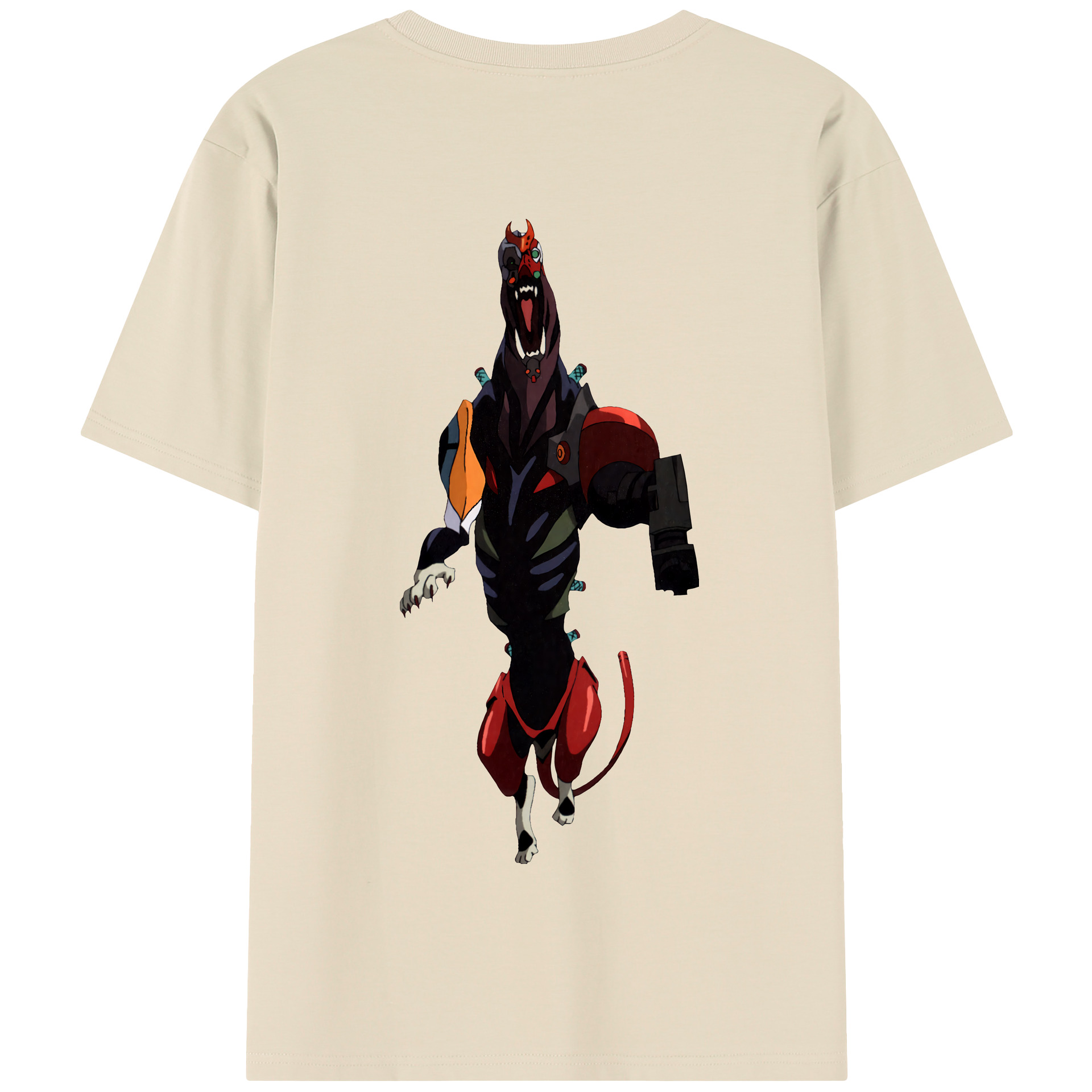 （画像用） EVA 新世紀エヴァンゲリオン 綿100％半袖Tシャツ（背面プリント）