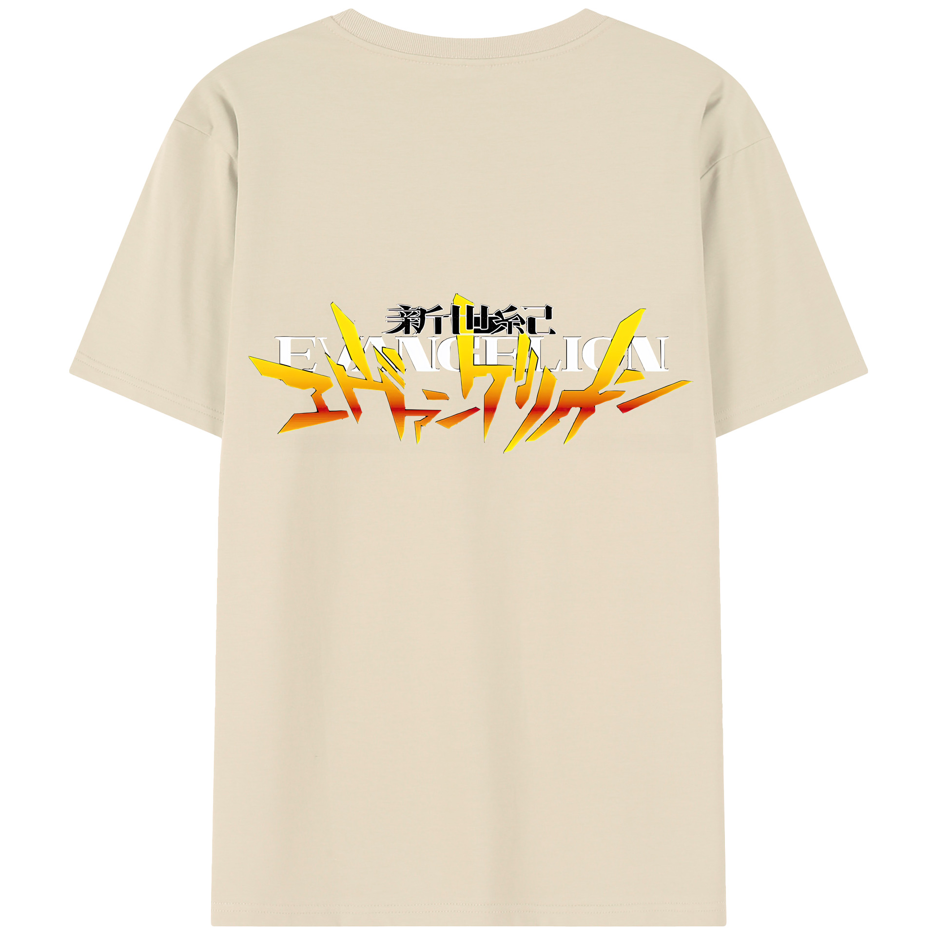 （画像用） EVA 新世紀エヴァンゲリオン 綿100％半袖Tシャツ（背面プリント）