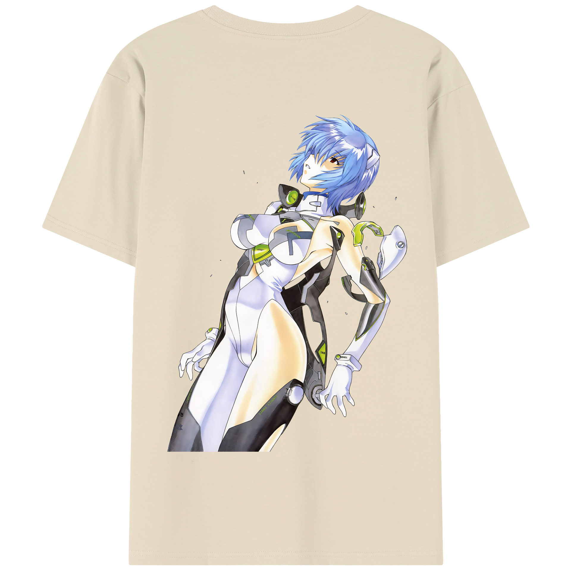 （画像用） EVA 新世紀エヴァンゲリオン 綿100％半袖Tシャツ（背面プリント）