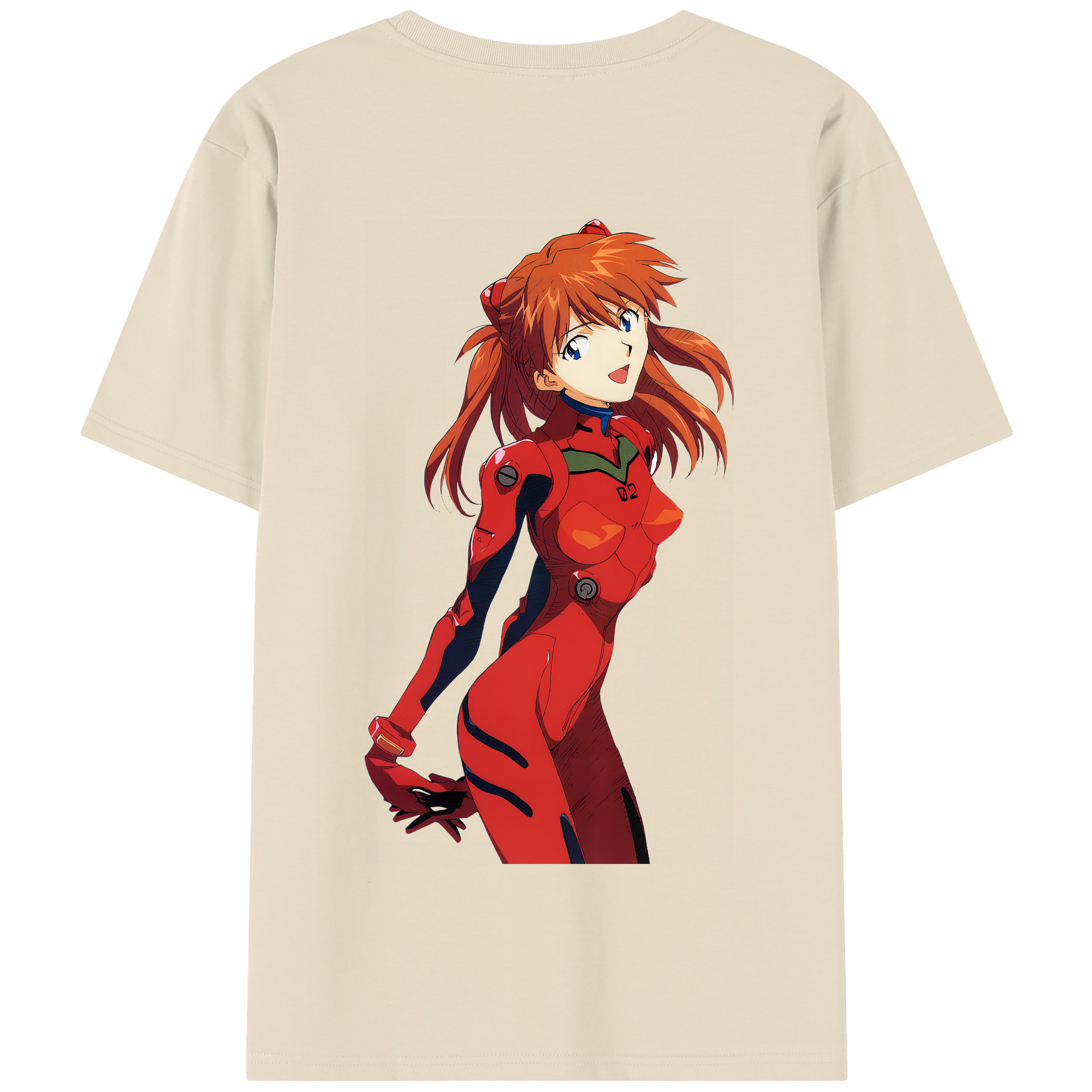 （画像用） EVA 新世紀エヴァンゲリオン 綿100％半袖Tシャツ（背面プリント）