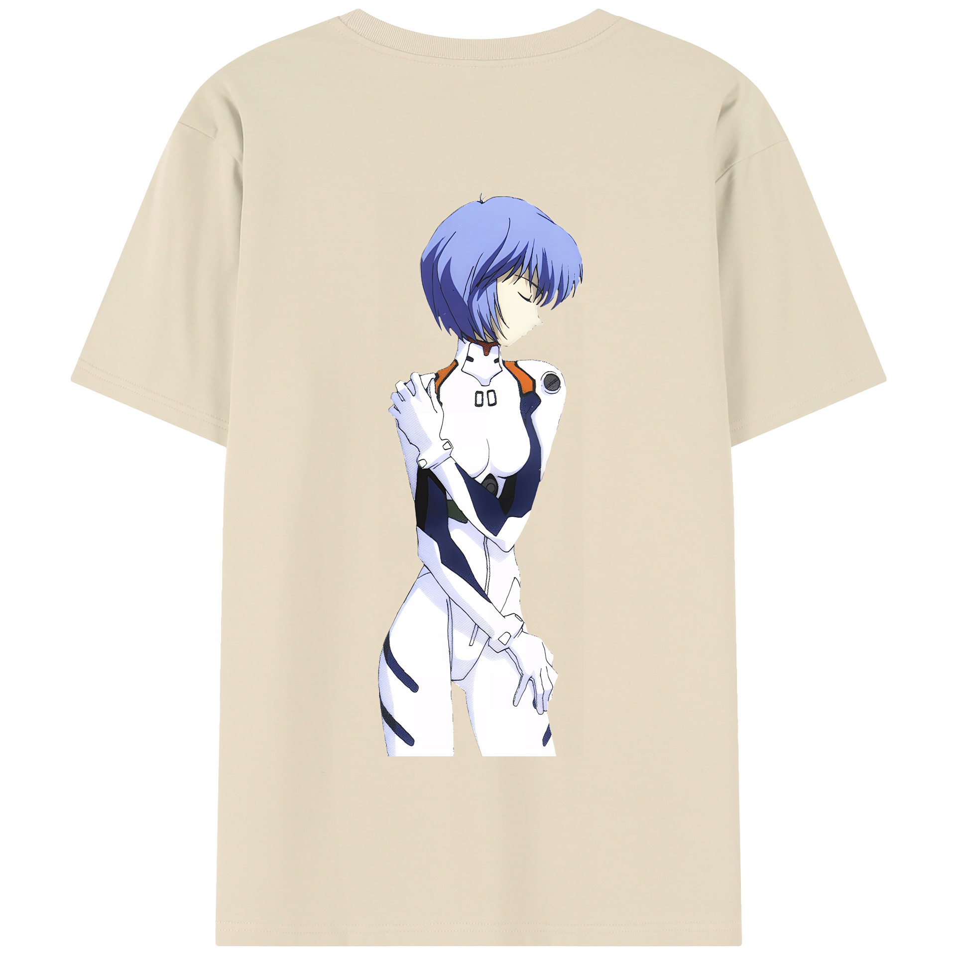 （画像用） EVA 新世紀エヴァンゲリオン 綿100％半袖Tシャツ（背面プリント）