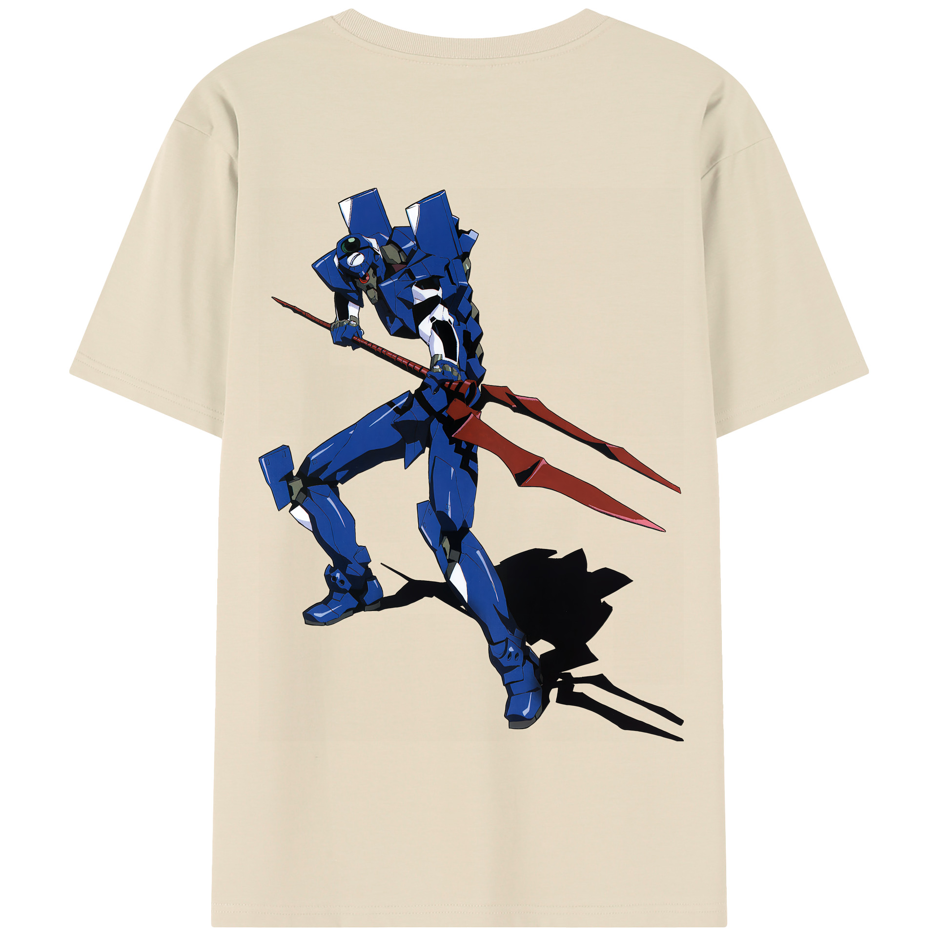 （画像用） EVA 新世紀エヴァンゲリオン 綿100％半袖Tシャツ（背面プリント）