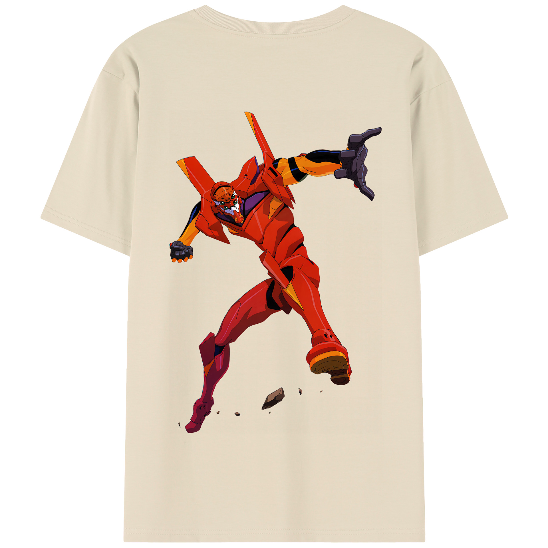 （画像用） EVA 新世紀エヴァンゲリオン 綿100％半袖Tシャツ（背面プリント）