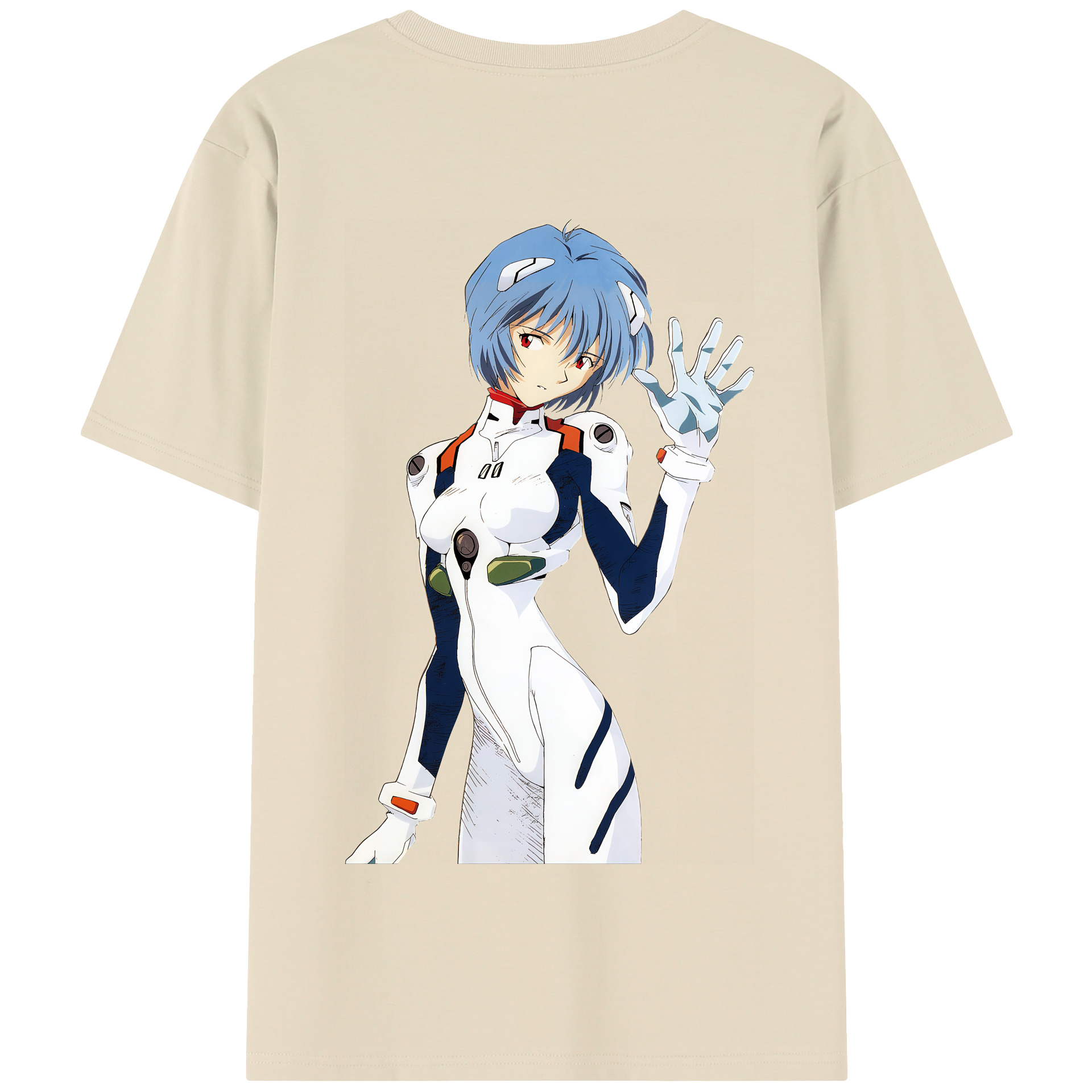 （画像用） EVA 新世紀エヴァンゲリオン 綿100％半袖Tシャツ（背面プリント）