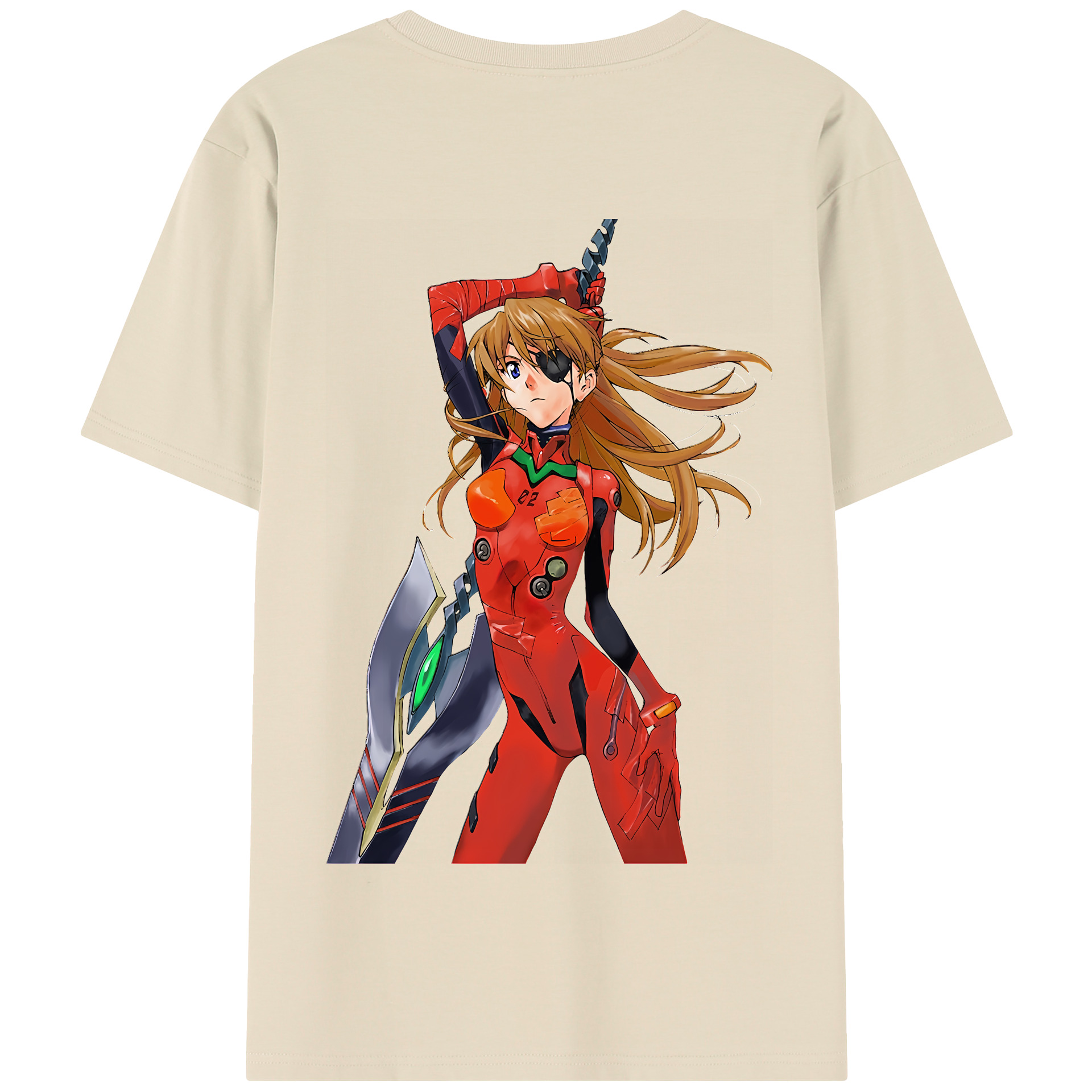 （画像用） EVA 新世紀エヴァンゲリオン 綿100％半袖Tシャツ（背面プリント）