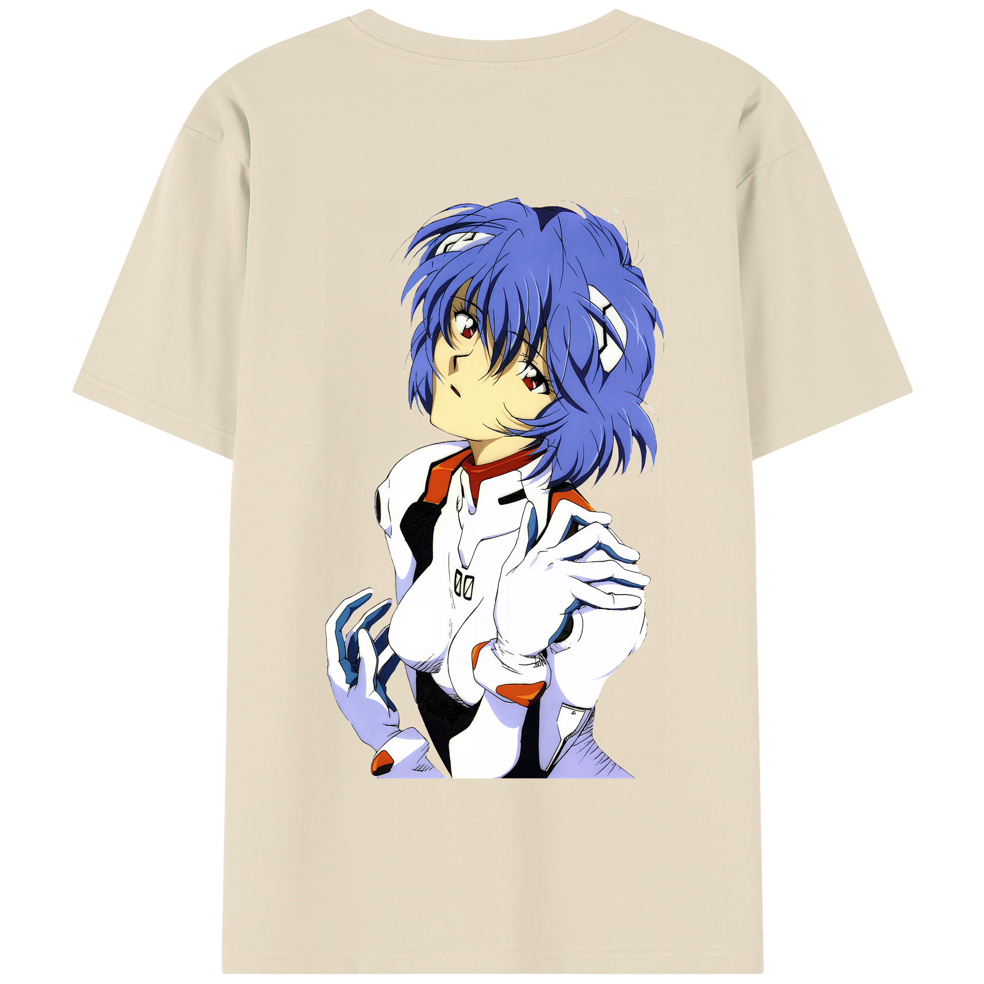 （画像用） EVA 新世紀エヴァンゲリオン 綿100％半袖Tシャツ（背面プリント）