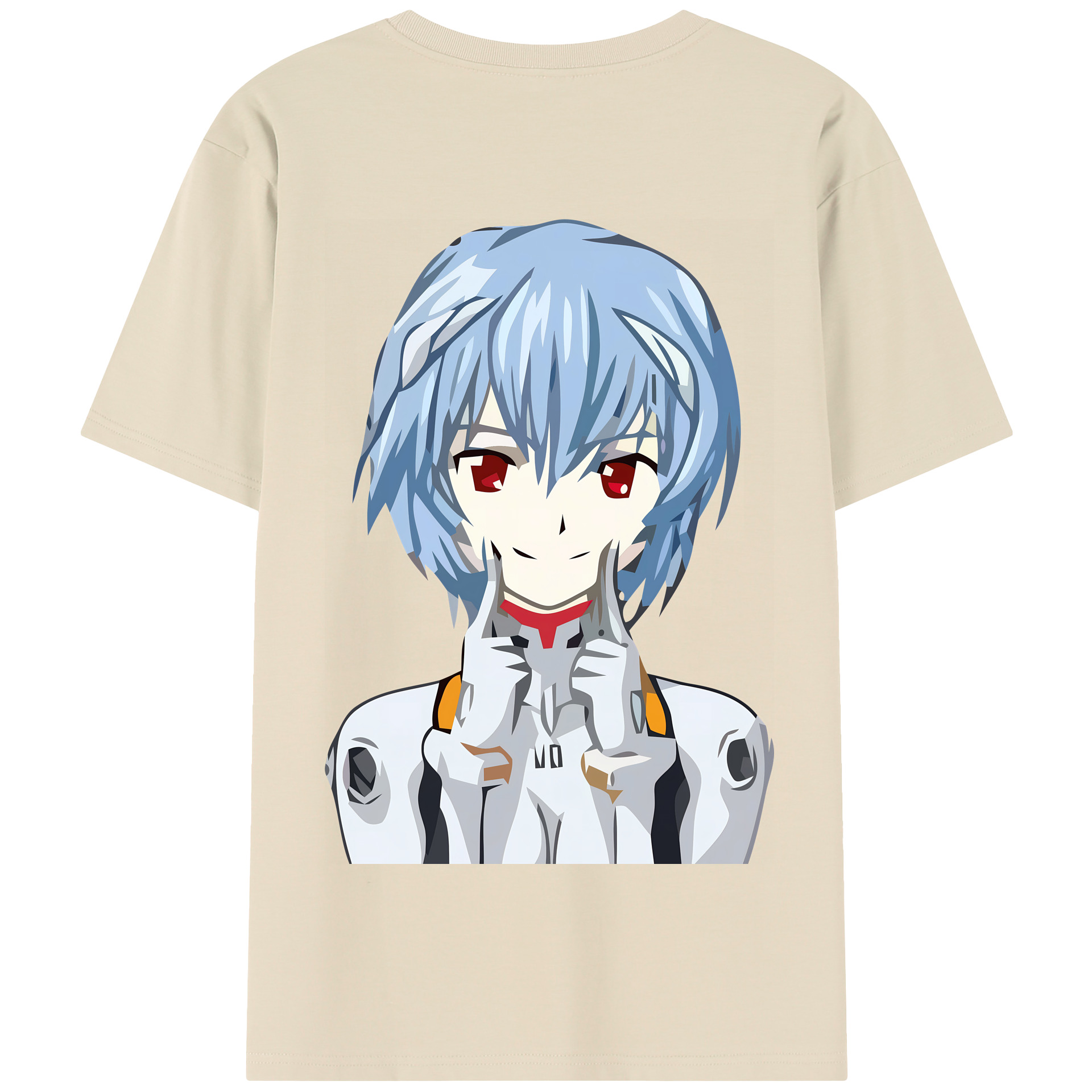 （画像用） EVA 新世紀エヴァンゲリオン 綿100％半袖Tシャツ（背面プリント）