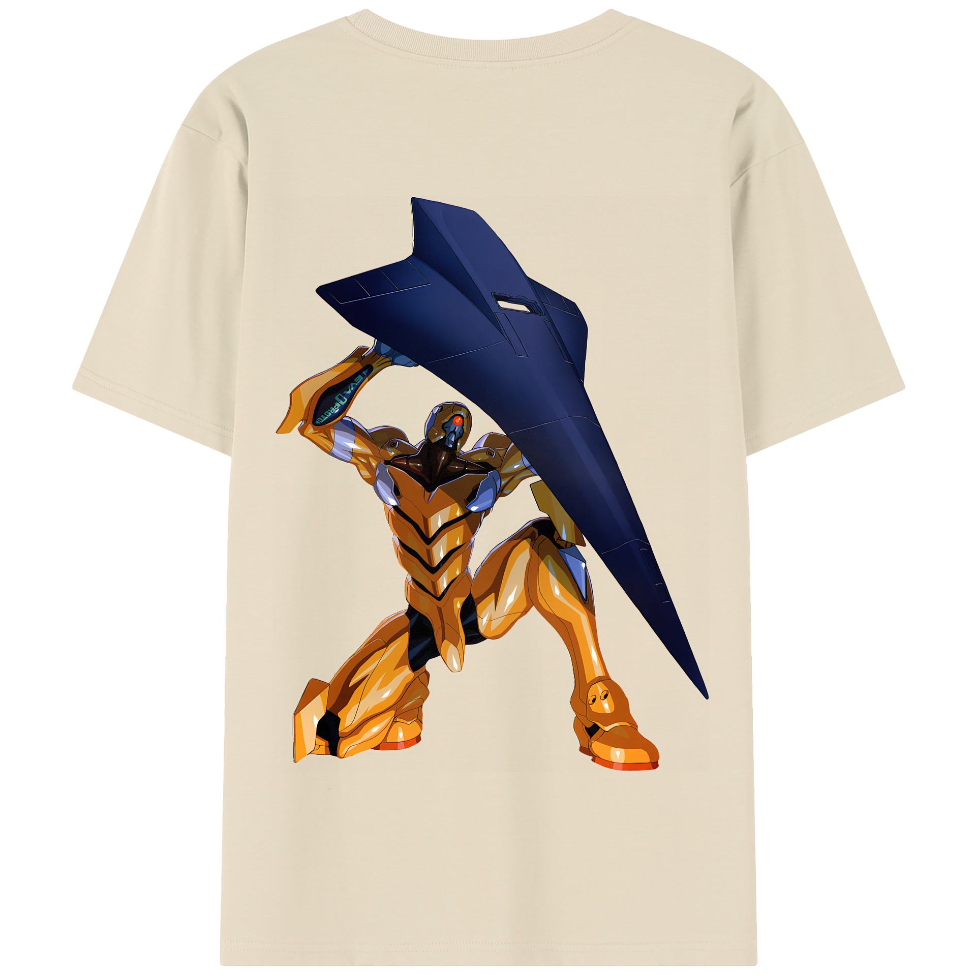 （画像用） EVA 新世紀エヴァンゲリオン 綿100％半袖Tシャツ（背面プリント）