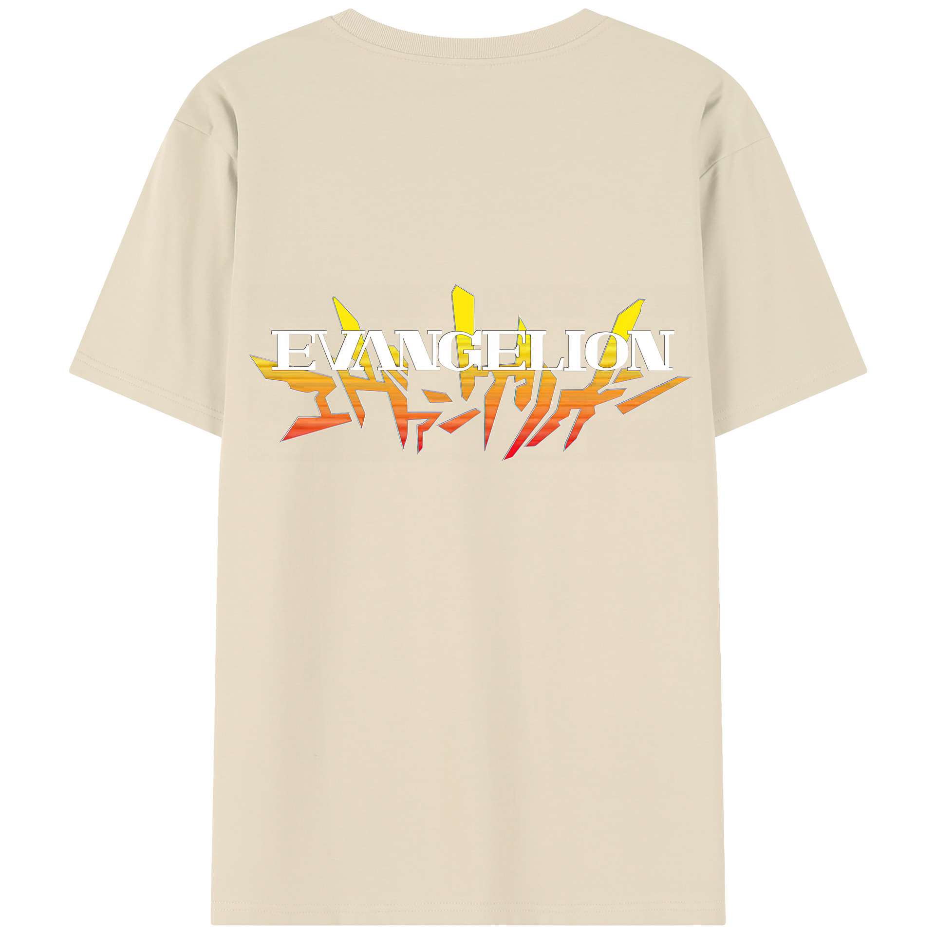 （画像用） EVA 新世紀エヴァンゲリオン 綿100％半袖Tシャツ（背面プリント）