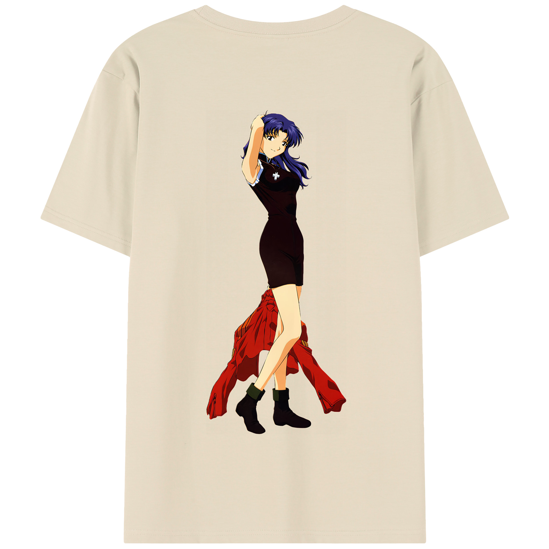 （画像用） EVA 新世紀エヴァンゲリオン 綿100％半袖Tシャツ（背面プリント）
