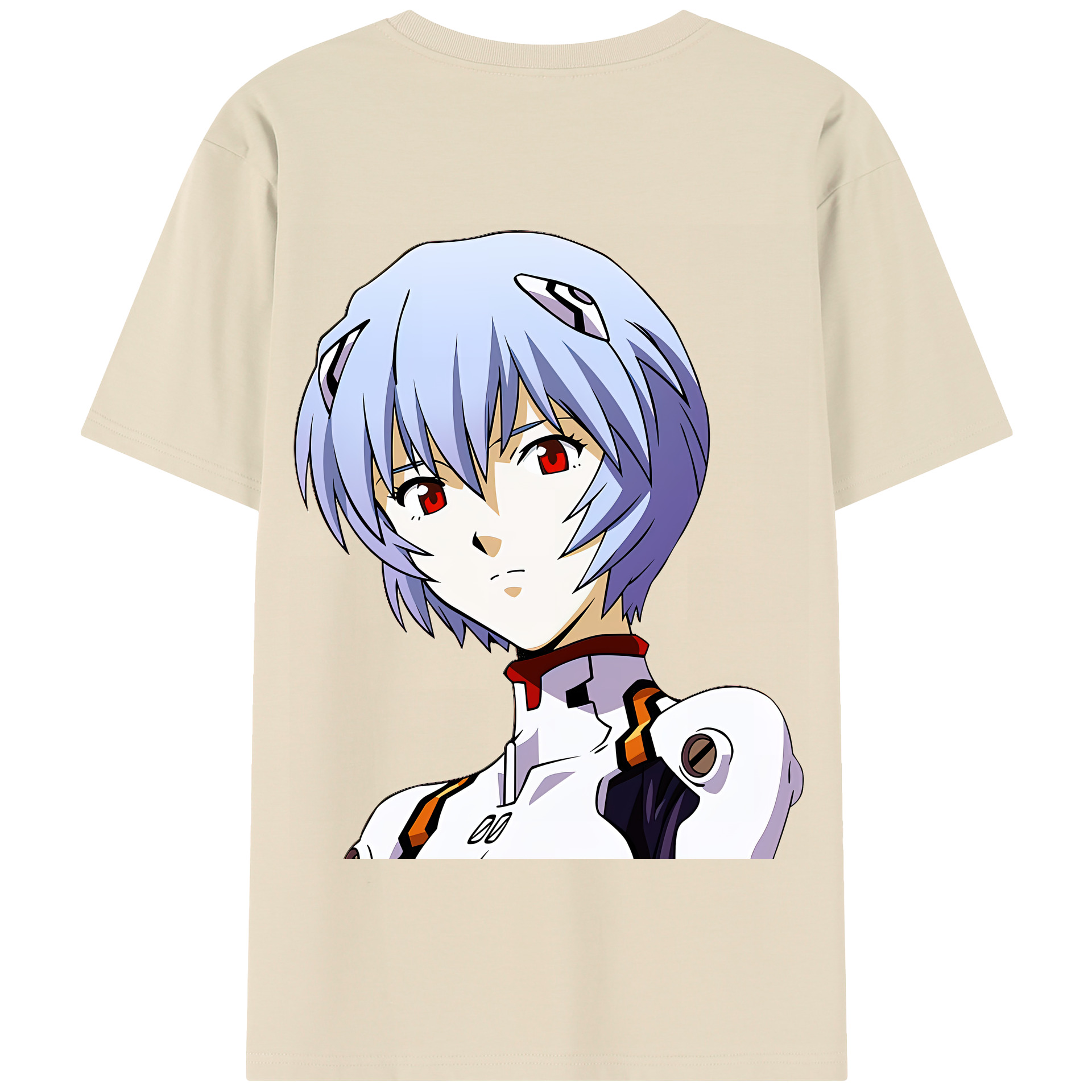 （画像用） EVA 新世紀エヴァンゲリオン 綿100％半袖Tシャツ（背面プリント）