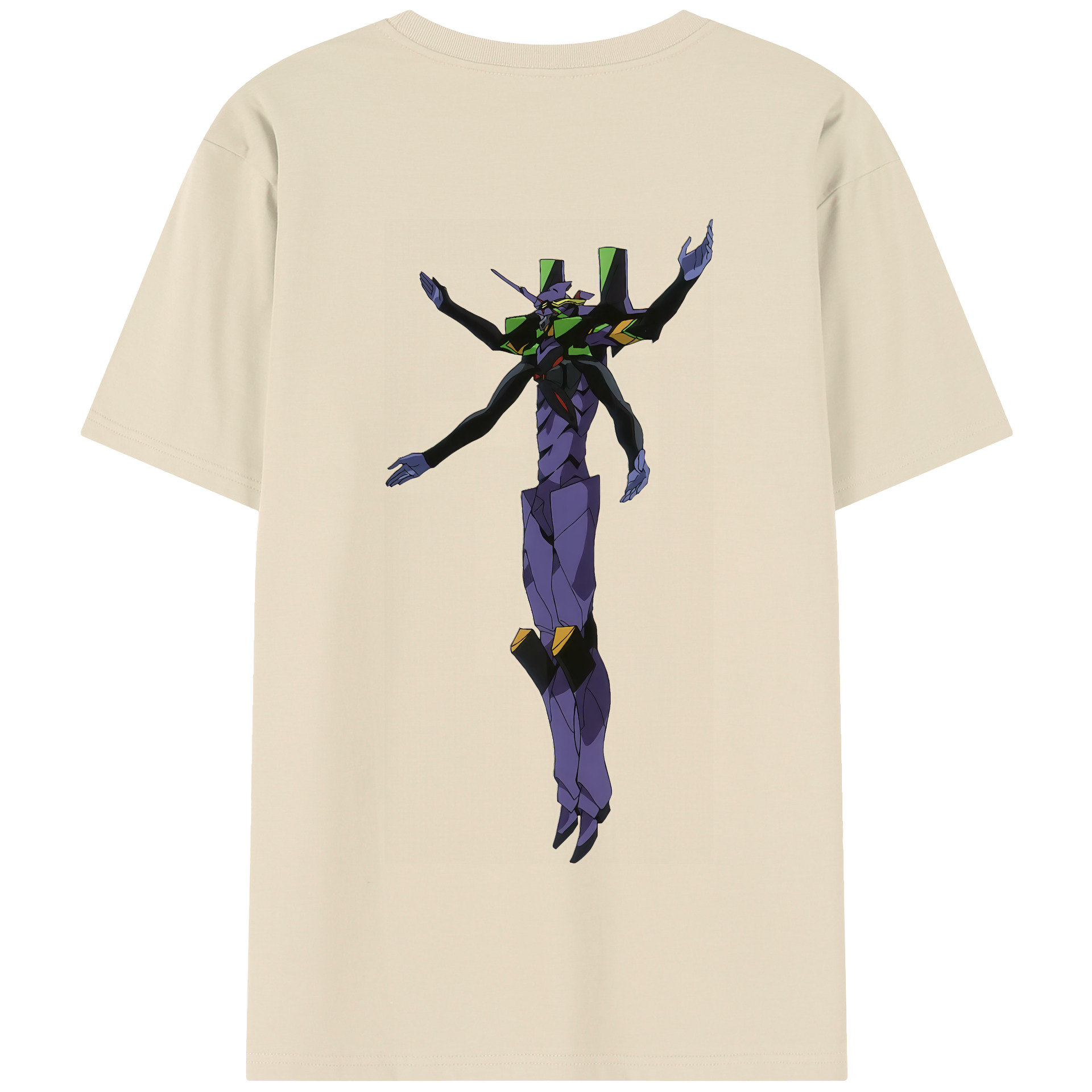 （画像用） EVA 新世紀エヴァンゲリオン 綿100％半袖Tシャツ（背面プリント）