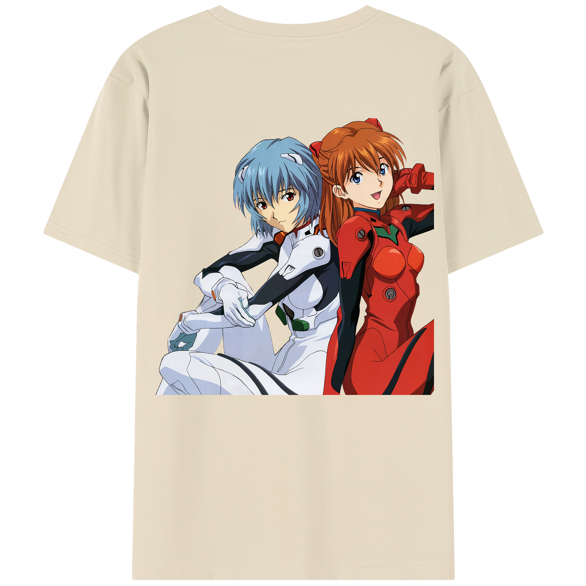 （画像用） EVA 新世紀エヴァンゲリオン 綿100％半袖Tシャツ（背面プリント）