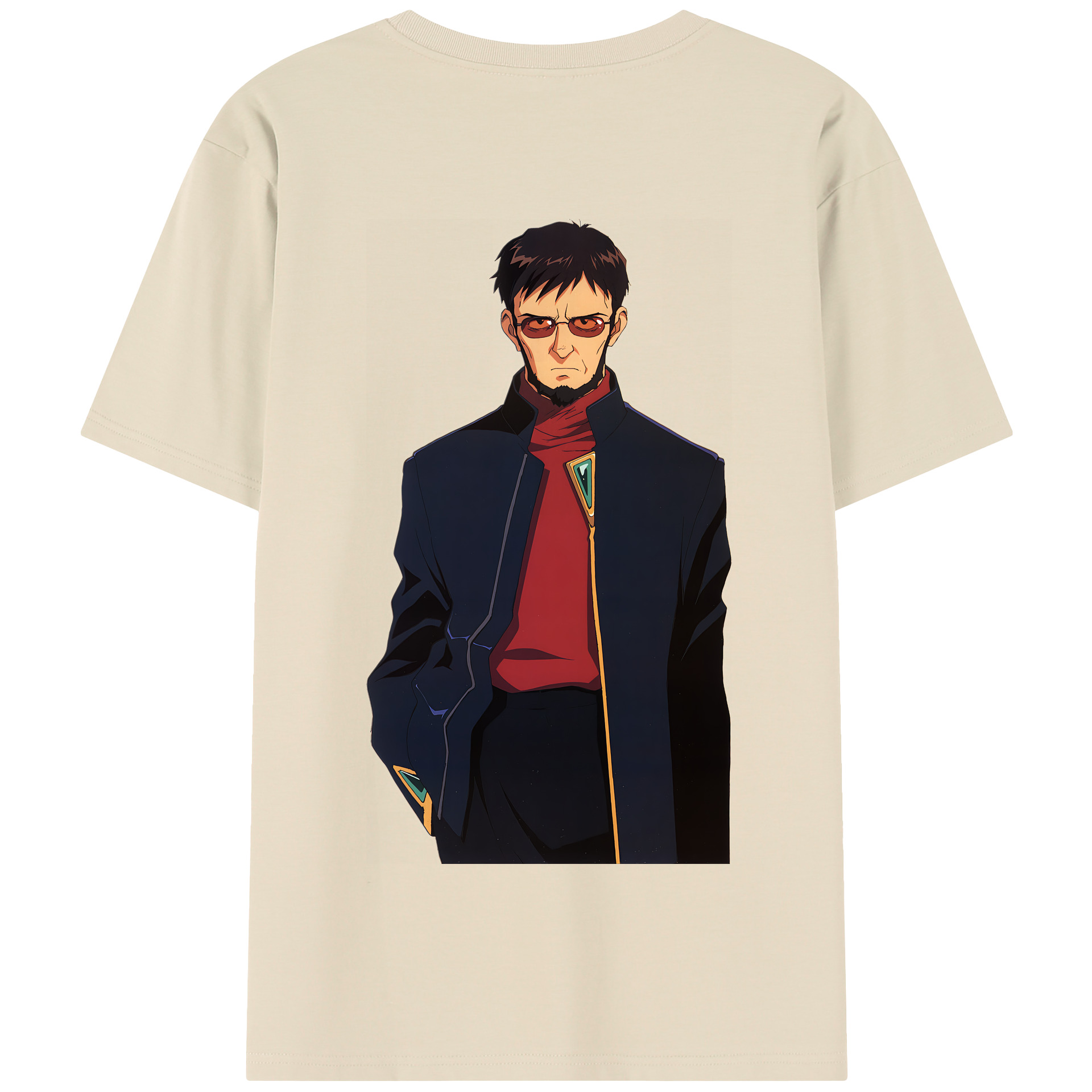 （画像用） EVA 新世紀エヴァンゲリオン 綿100％半袖Tシャツ（背面プリント）