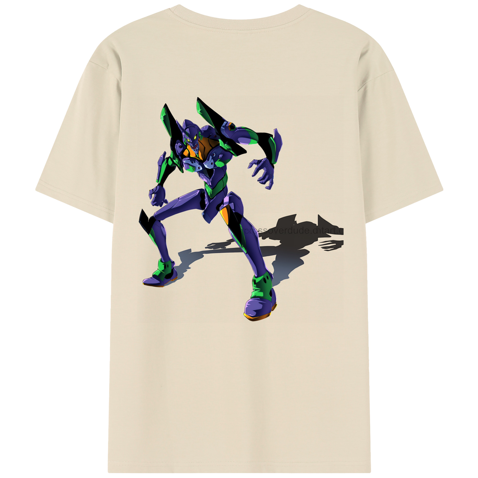 （画像用） EVA 新世紀エヴァンゲリオン 綿100％半袖Tシャツ（背面プリント）