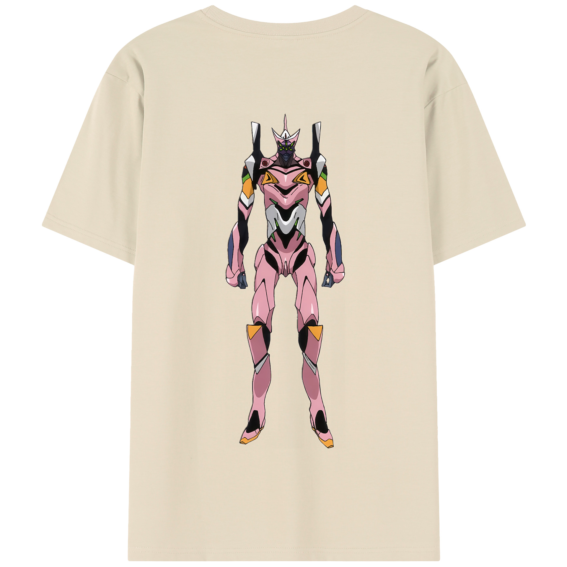 （画像用） EVA 新世紀エヴァンゲリオン 綿100％半袖Tシャツ（背面プリント）