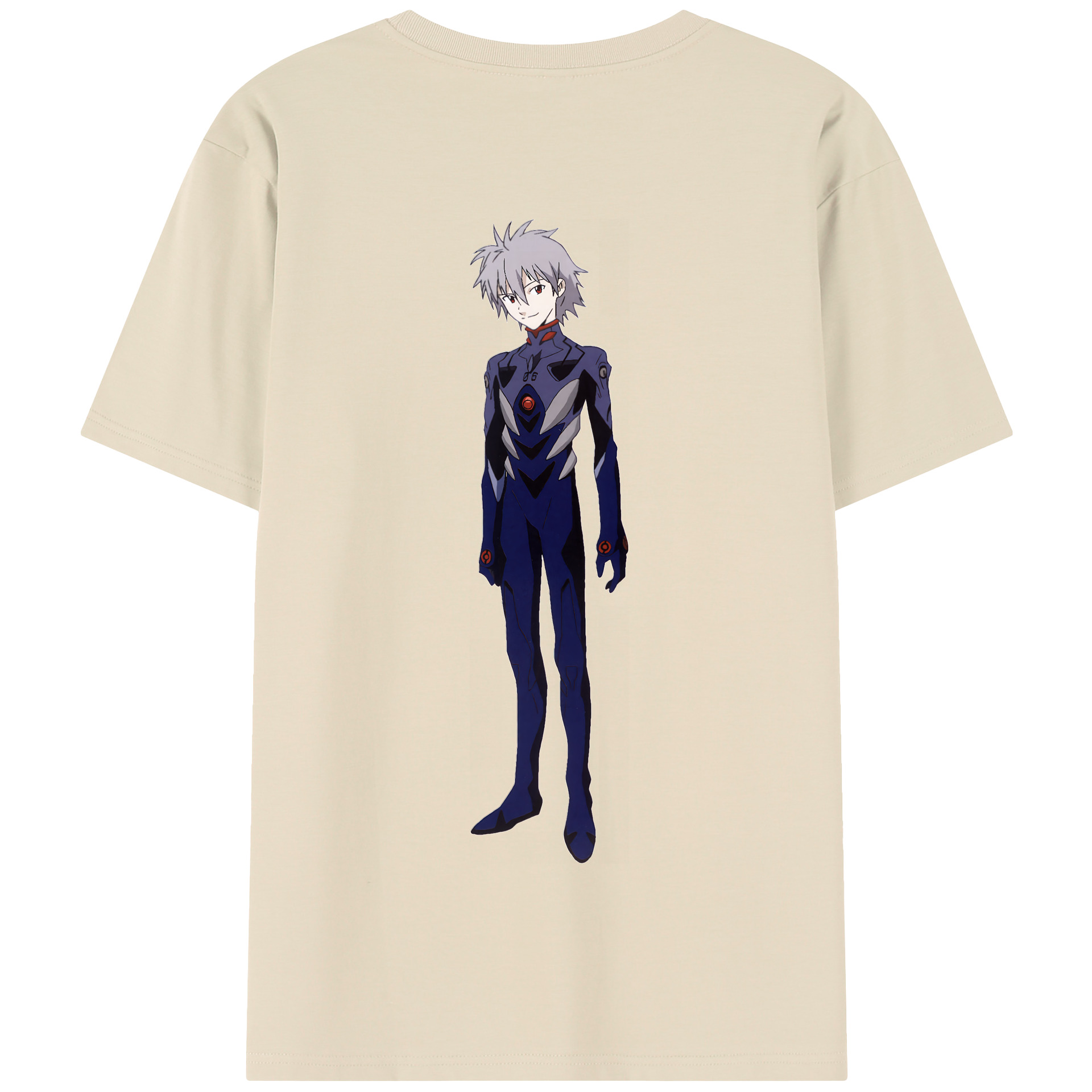 （画像用） EVA 新世紀エヴァンゲリオン 綿100％半袖Tシャツ（背面プリント）