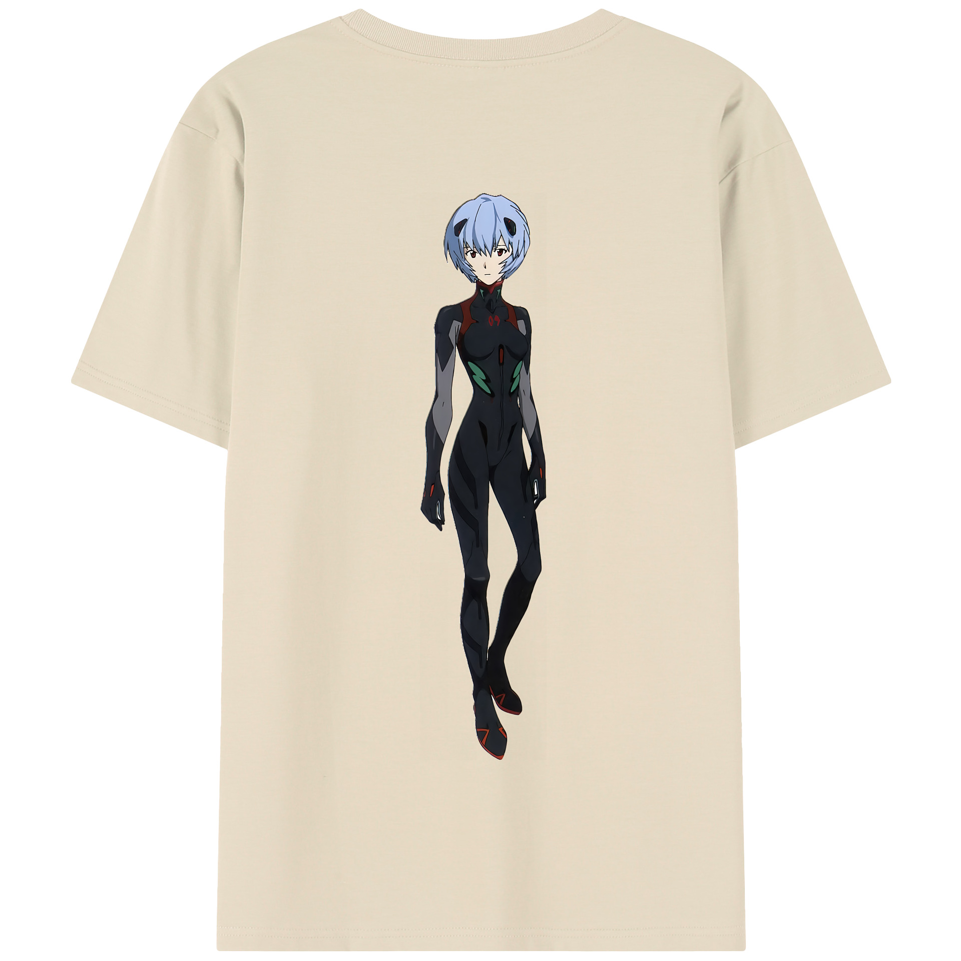 （画像用） EVA 新世紀エヴァンゲリオン 綿100％半袖Tシャツ（背面プリント）