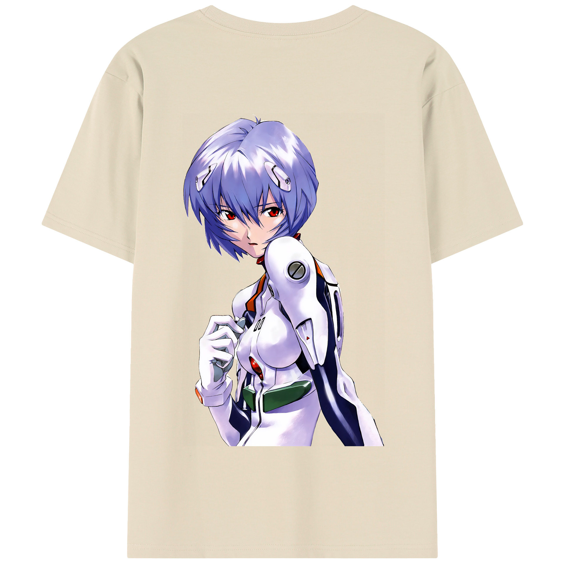 （画像用） EVA 新世紀エヴァンゲリオン 綿100％半袖Tシャツ（背面プリント）