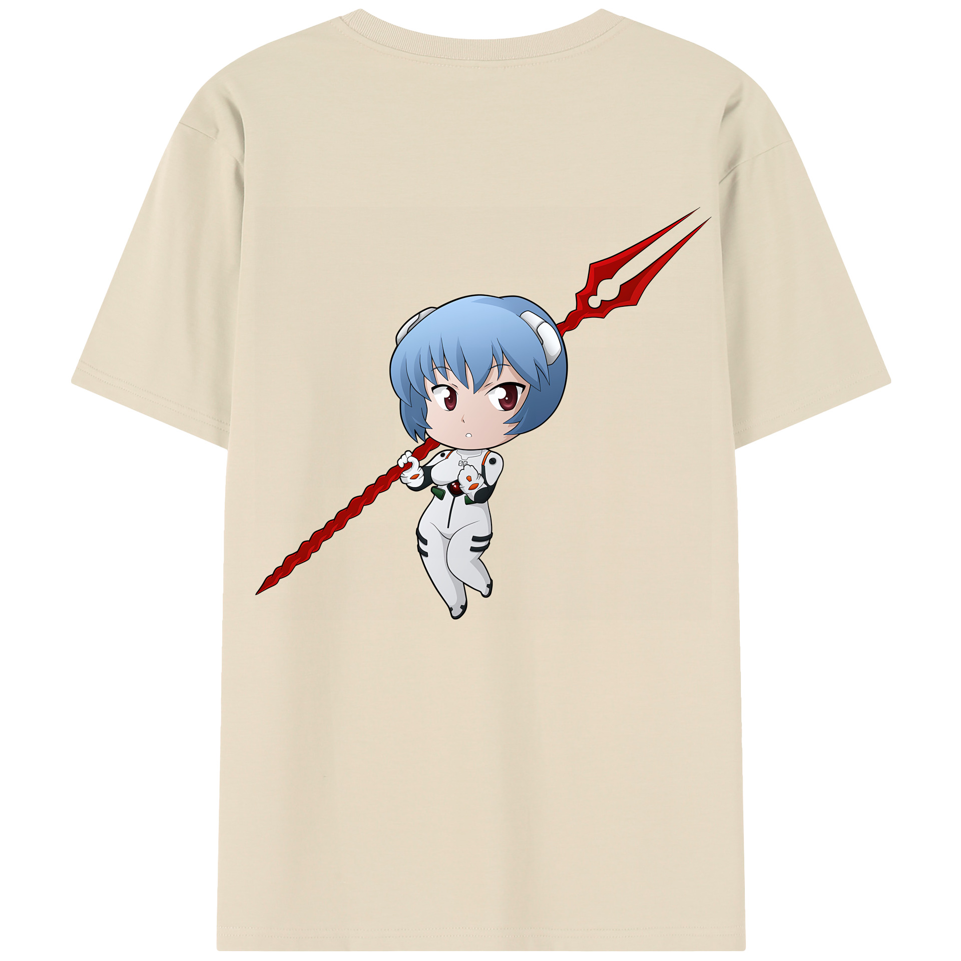 （画像用） EVA 新世紀エヴァンゲリオン 綿100％半袖Tシャツ（背面プリント）