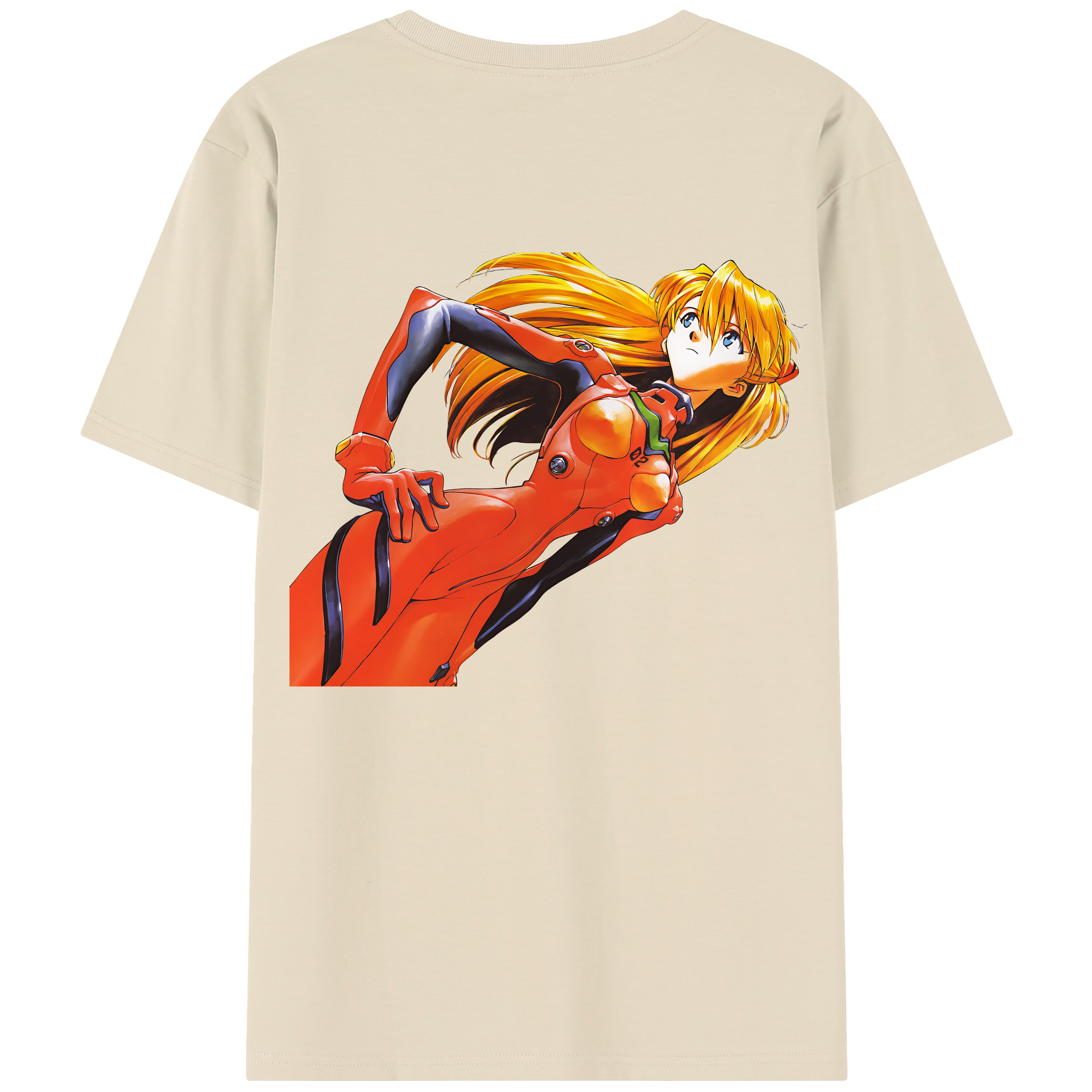 （画像用） EVA 新世紀エヴァンゲリオン 綿100％半袖Tシャツ（背面プリント）