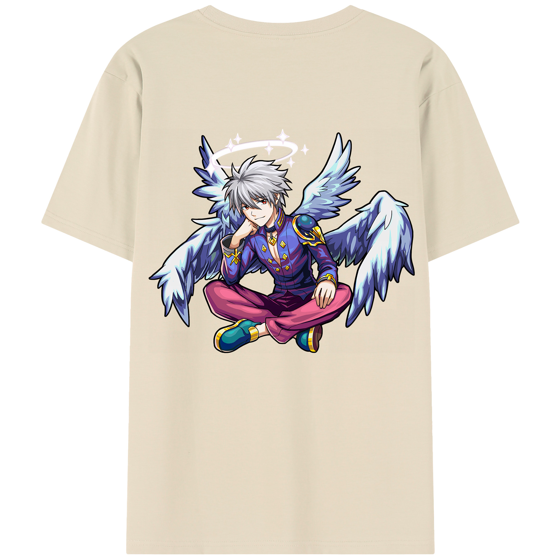 （画像用） EVA 新世紀エヴァンゲリオン 綿100％半袖Tシャツ（背面プリント）