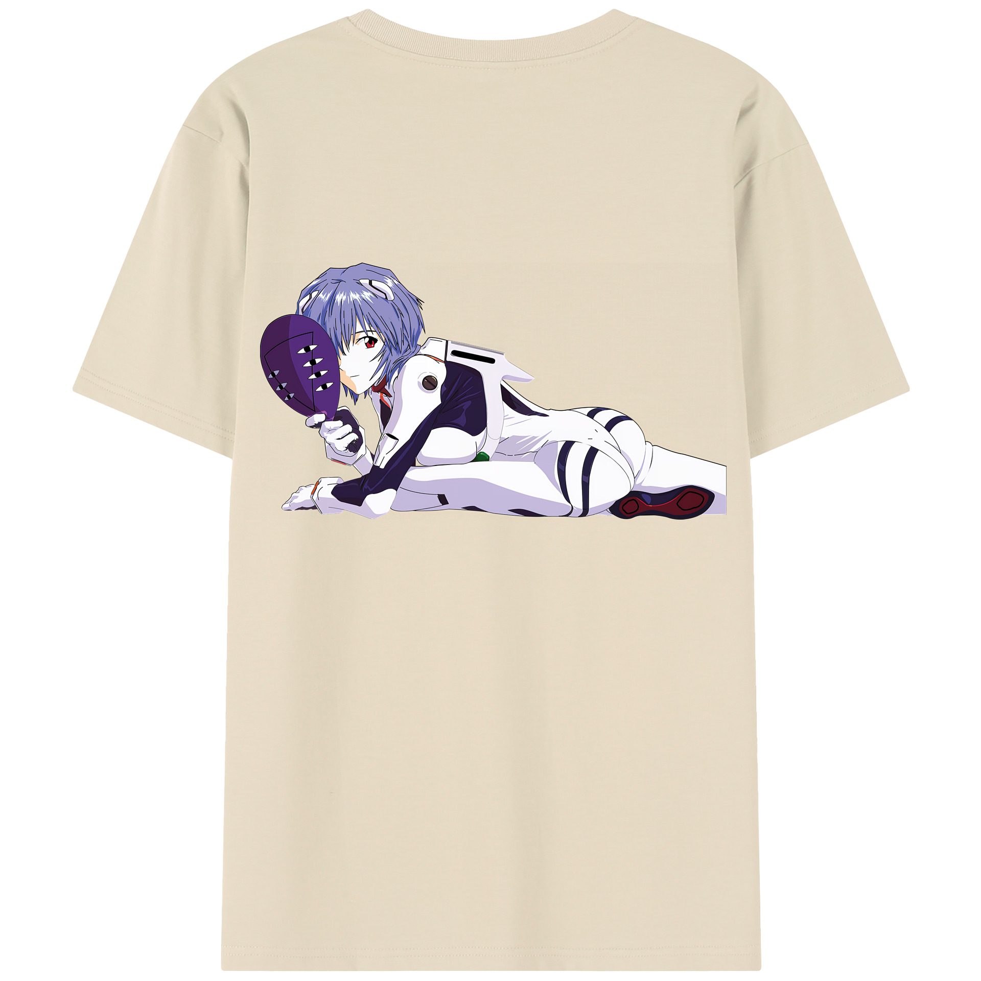 （画像用） EVA 新世紀エヴァンゲリオン 綿100％半袖Tシャツ（背面プリント）
