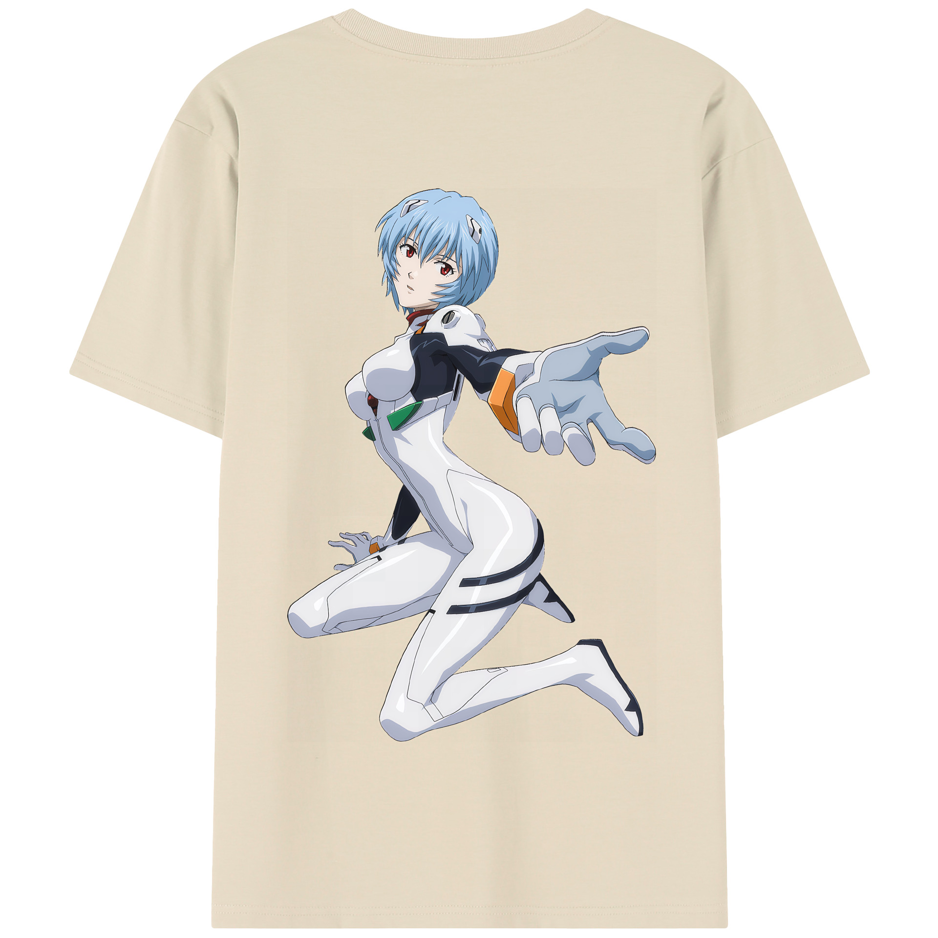 （画像用） EVA 新世紀エヴァンゲリオン 綿100％半袖Tシャツ（背面プリント）