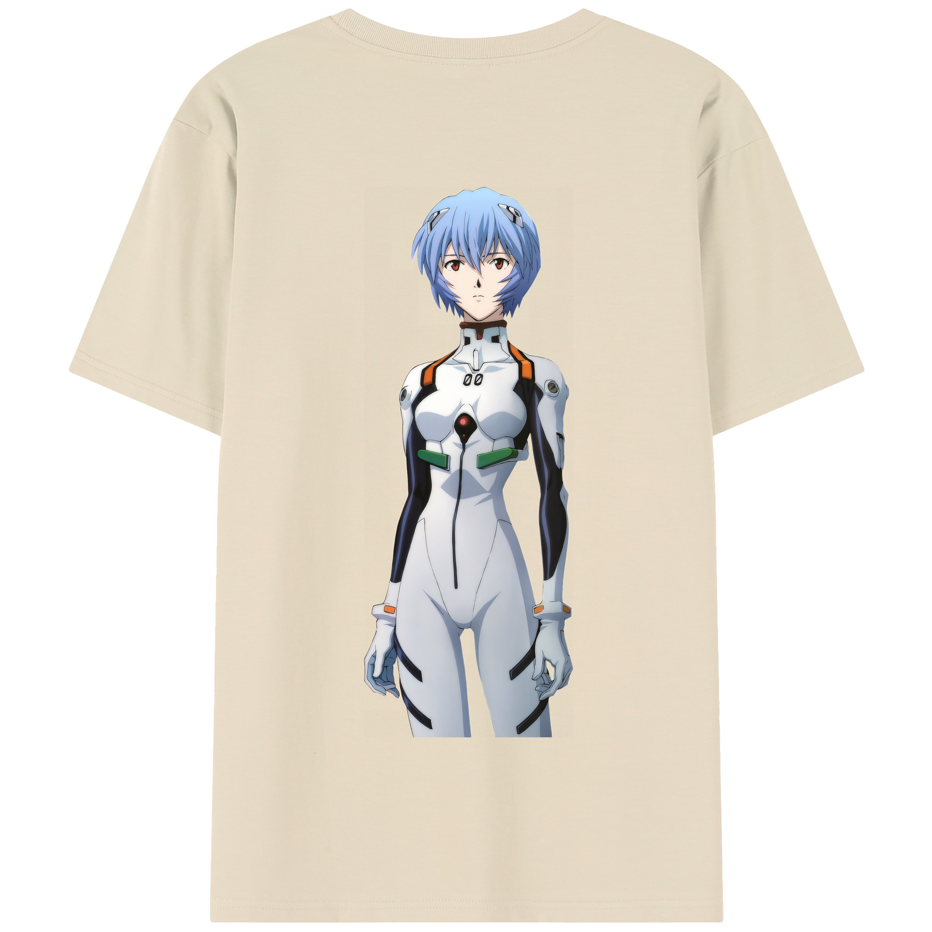 （画像用） EVA 新世紀エヴァンゲリオン 綿100％半袖Tシャツ（背面プリント）