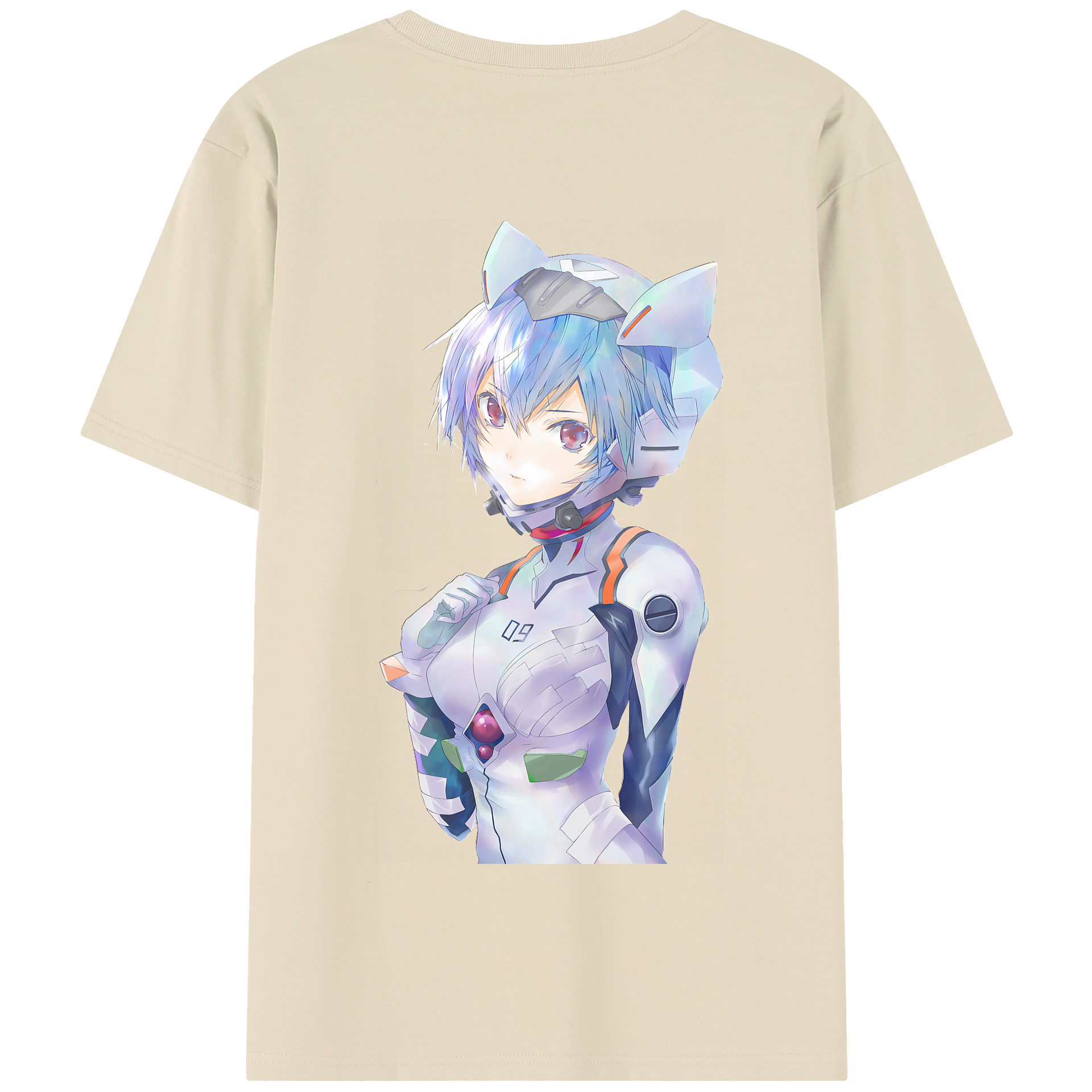 （画像用） EVA 新世紀エヴァンゲリオン 綿100％半袖Tシャツ（背面プリント）