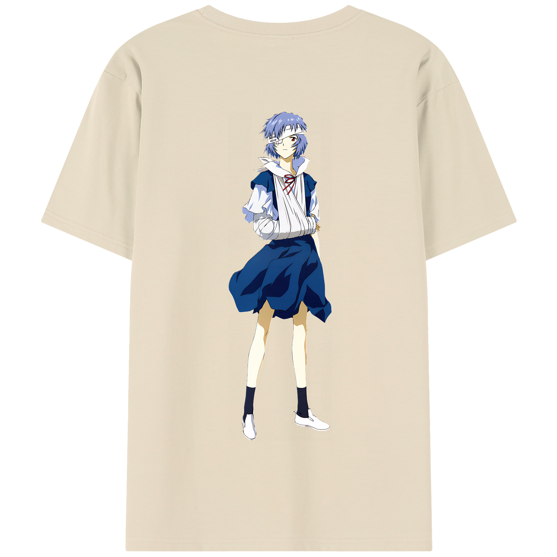 （画像用） EVA 新世紀エヴァンゲリオン 綿100％半袖Tシャツ（背面プリント）