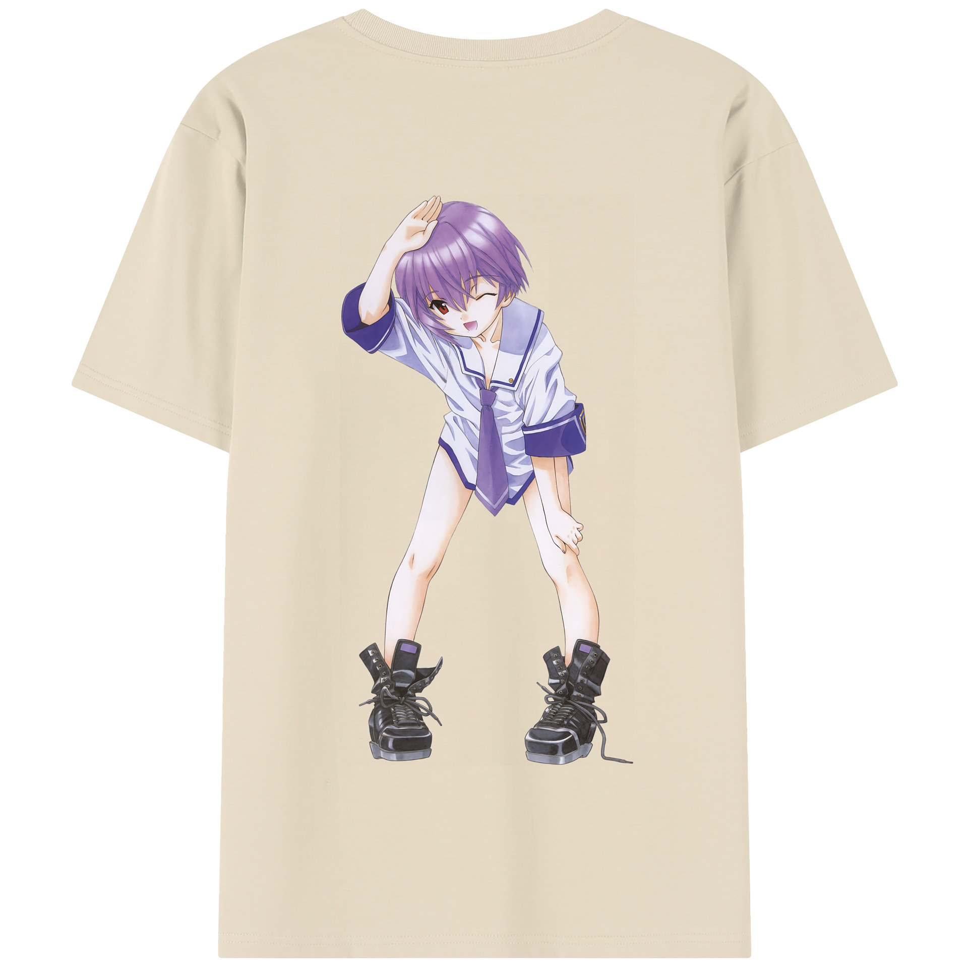 （画像用） EVA 新世紀エヴァンゲリオン 綿100％半袖Tシャツ（背面プリント）