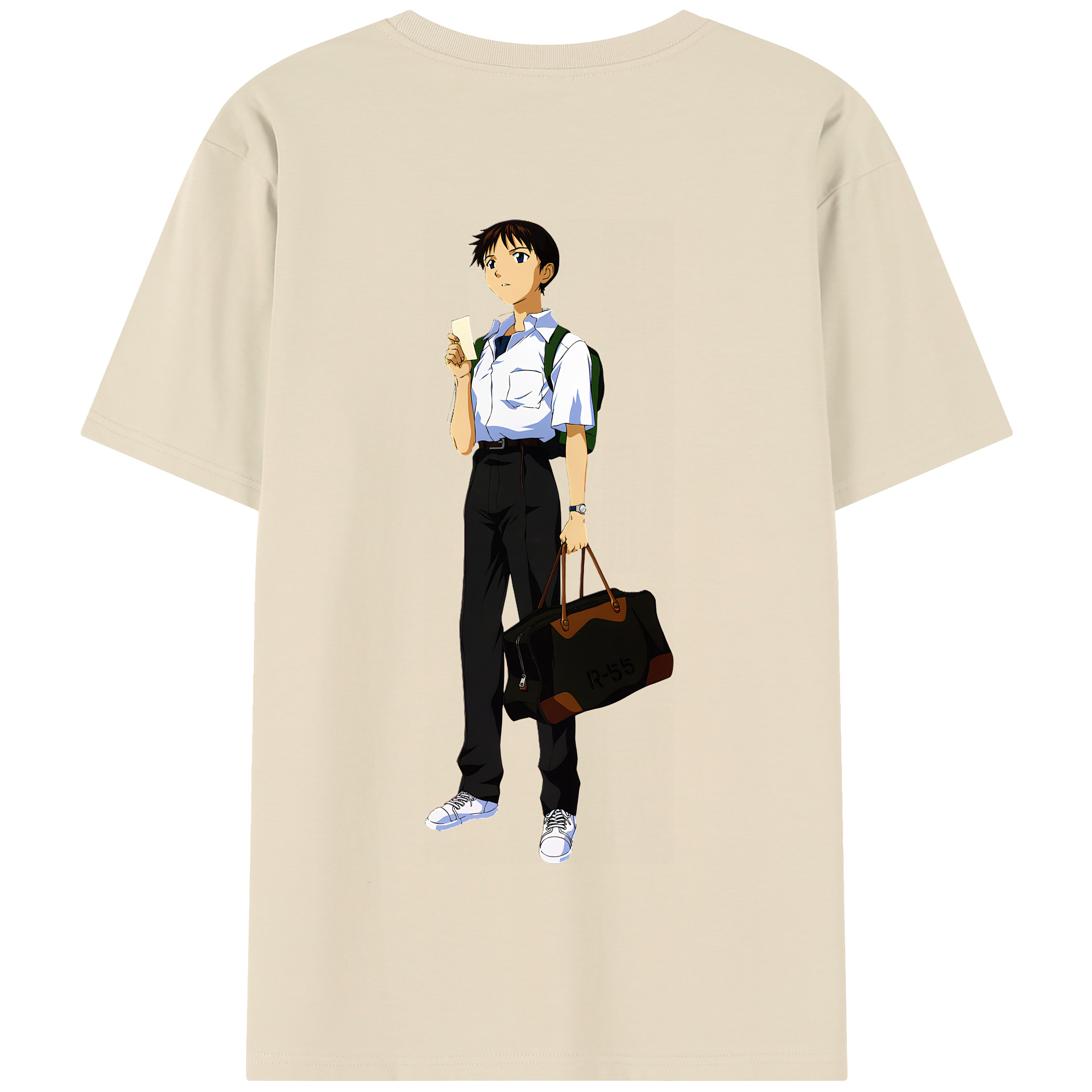 （画像用） EVA 新世紀エヴァンゲリオン 綿100％半袖Tシャツ（背面プリント）