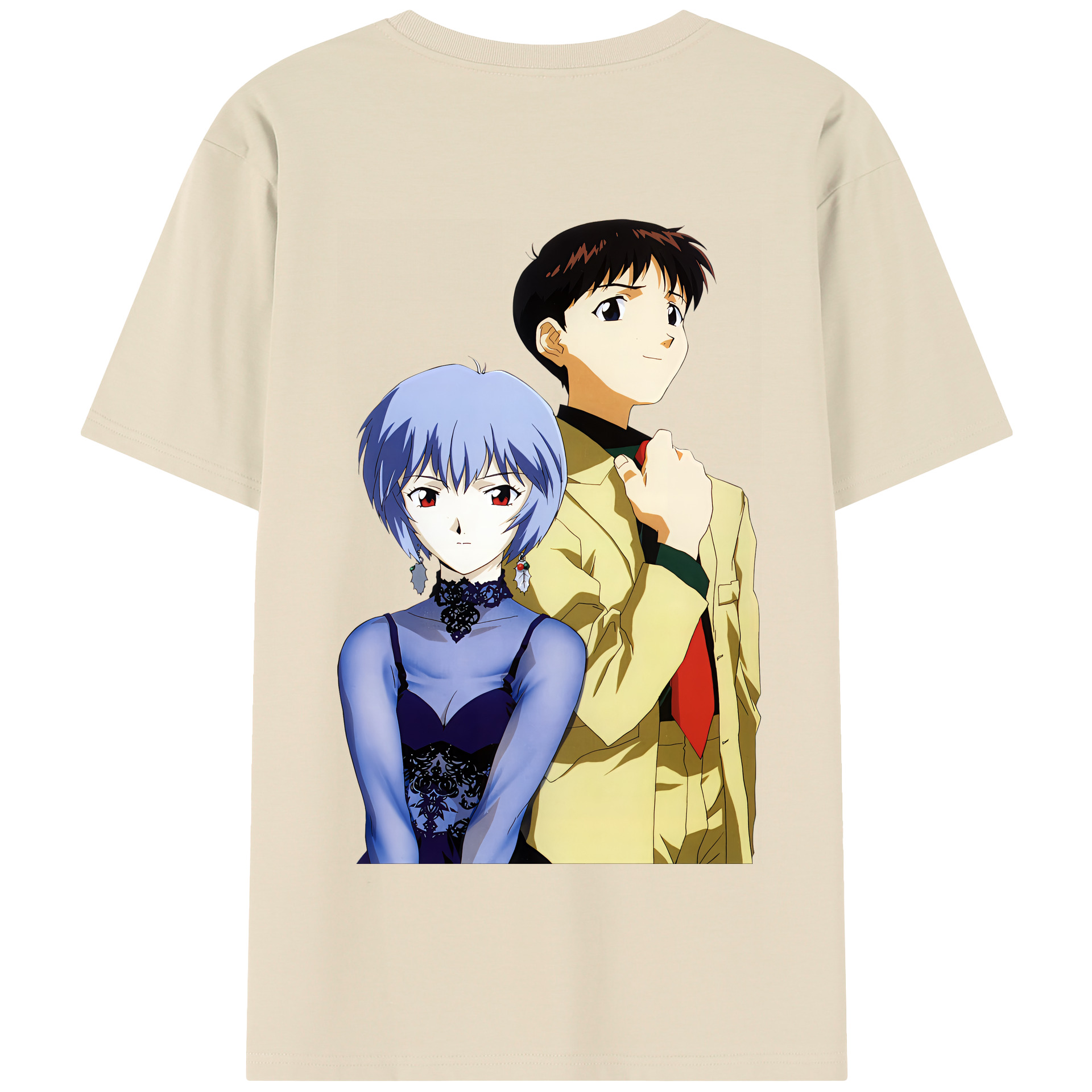 （画像用） EVA 新世紀エヴァンゲリオン 綿100％半袖Tシャツ（背面プリント）