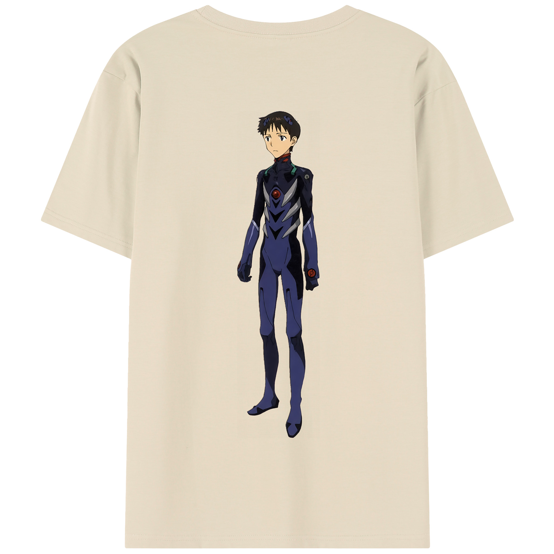 （画像用） EVA 新世紀エヴァンゲリオン 綿100％半袖Tシャツ（背面プリント）