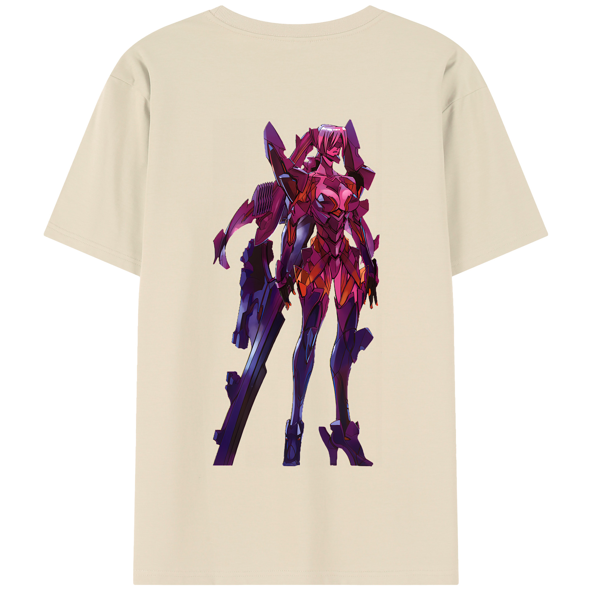 （画像用） EVA 新世紀エヴァンゲリオン 綿100％半袖Tシャツ（背面プリント）