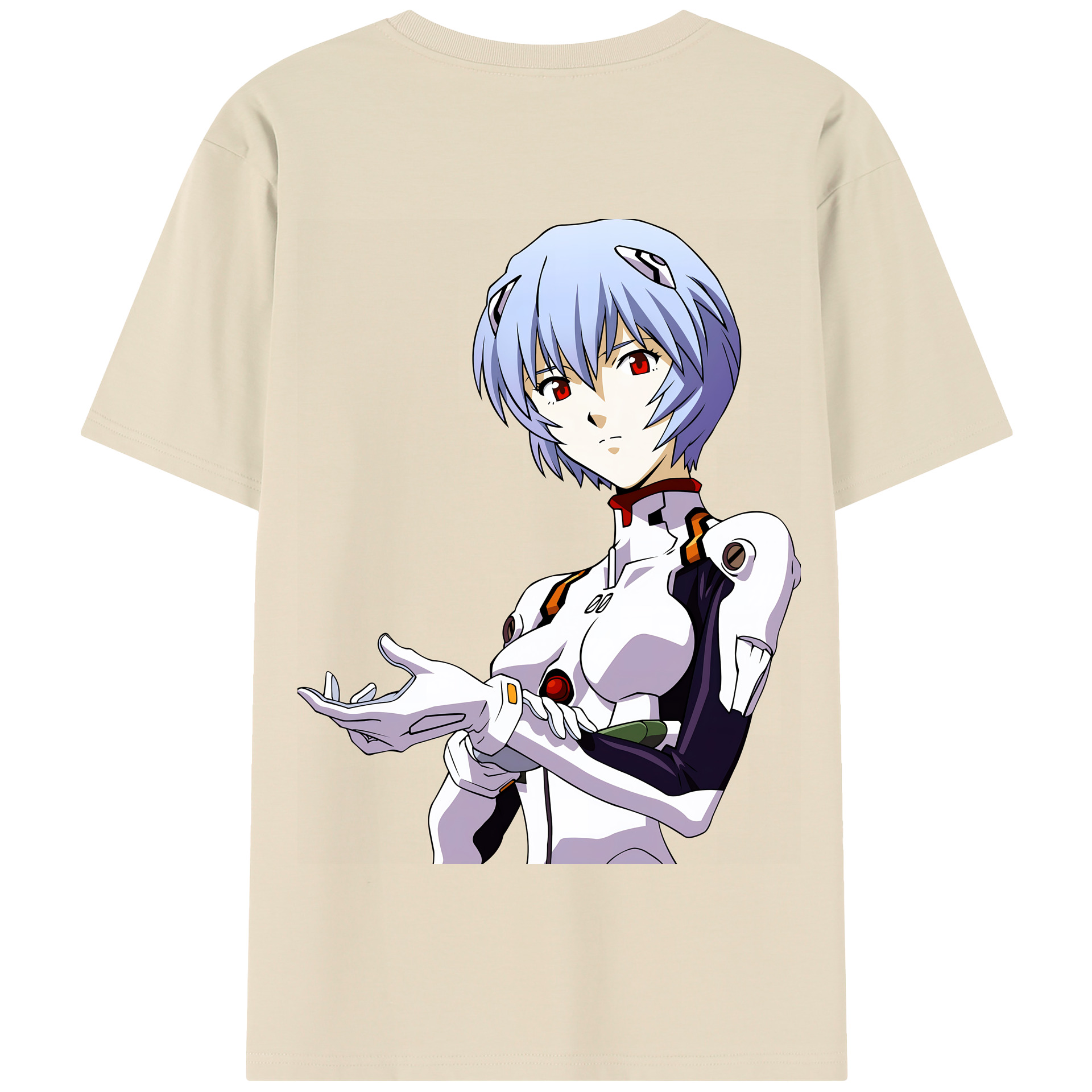 （画像用） EVA 新世紀エヴァンゲリオン 綿100％半袖Tシャツ（背面プリント）
