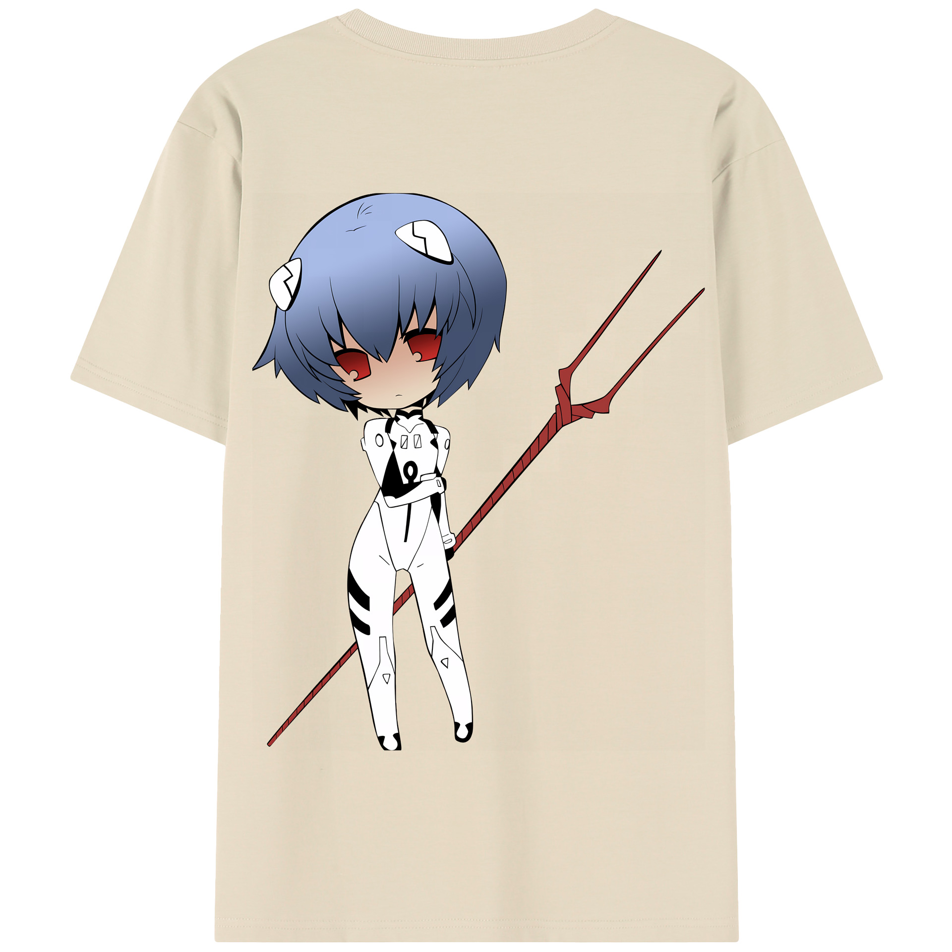 （画像用） EVA 新世紀エヴァンゲリオン 綿100％半袖Tシャツ（背面プリント）