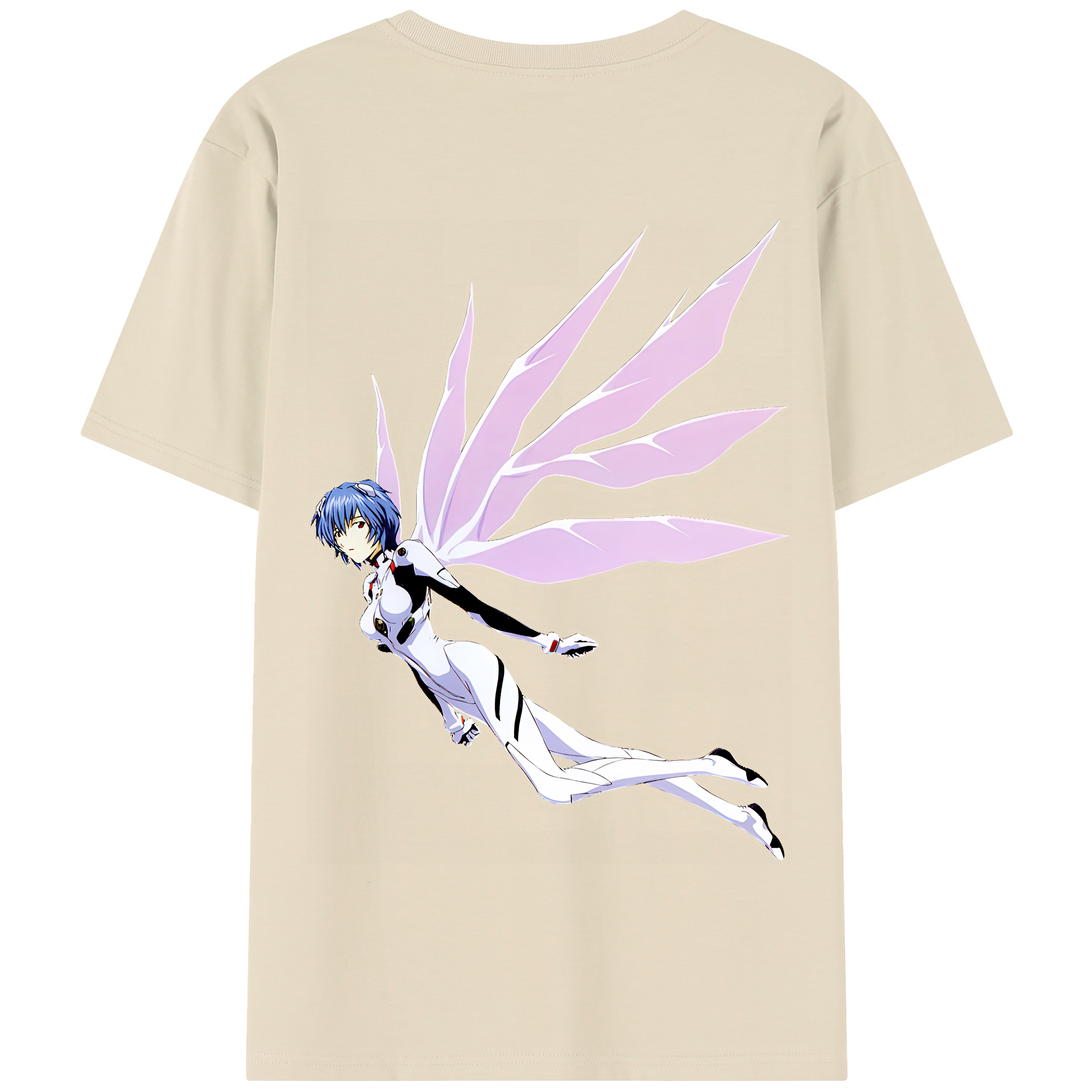 （画像用） EVA 新世紀エヴァンゲリオン 綿100％半袖Tシャツ（背面プリント）