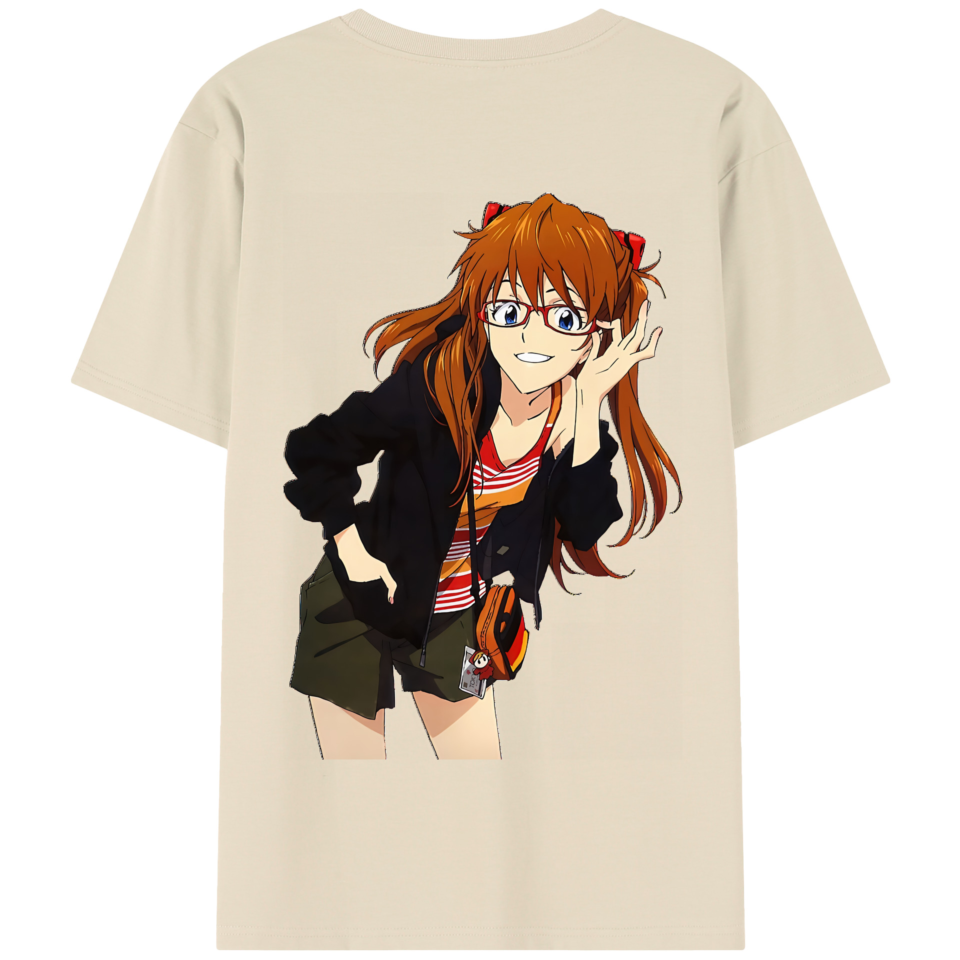 （画像用） EVA 新世紀エヴァンゲリオン 綿100％半袖Tシャツ（背面プリント）