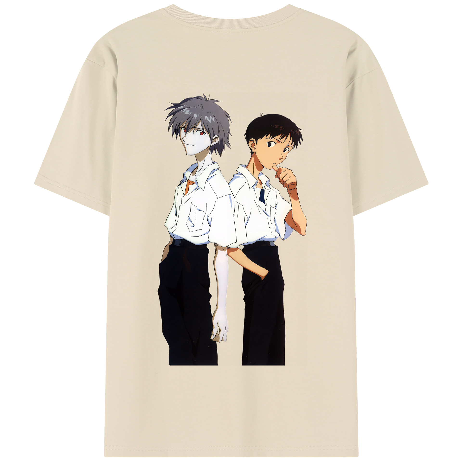 （画像用） EVA 新世紀エヴァンゲリオン 綿100％半袖Tシャツ（背面プリント）