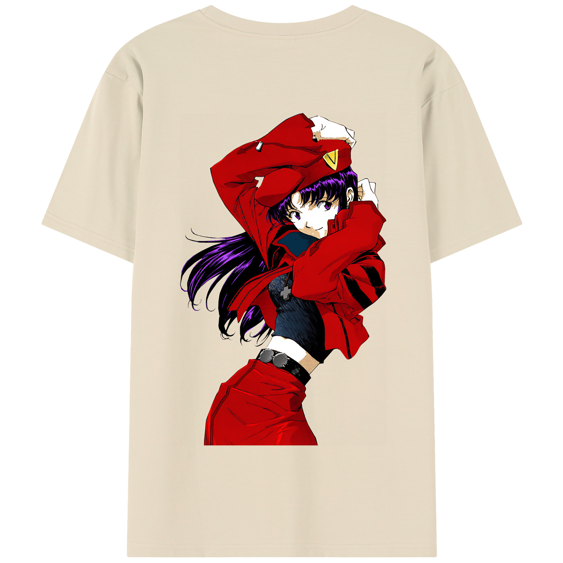 （画像用） EVA 新世紀エヴァンゲリオン 綿100％半袖Tシャツ（背面プリント）